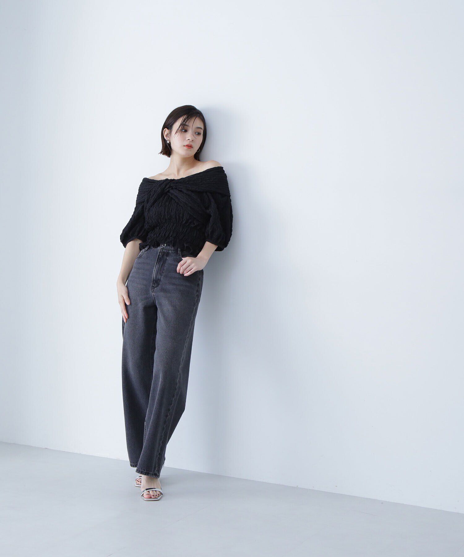  「クロスリボンブラウス」|シャツ・ブラウス|