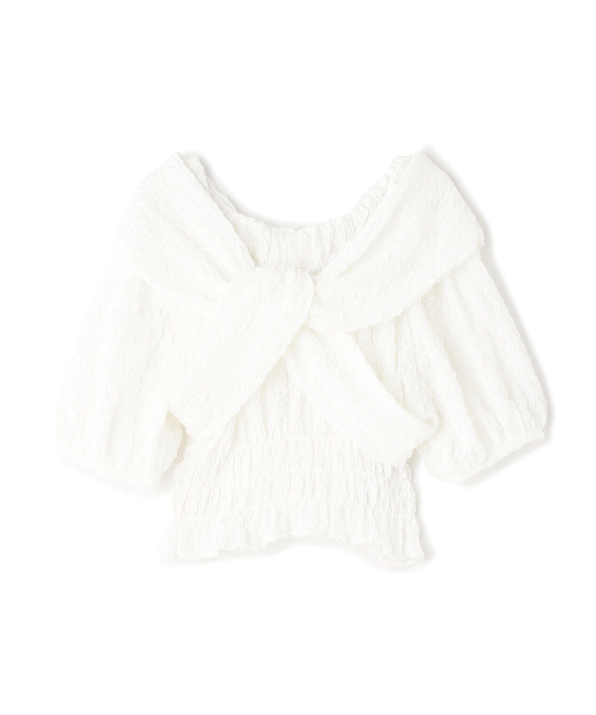  「クロスリボンブラウス」|シャツ・ブラウス|