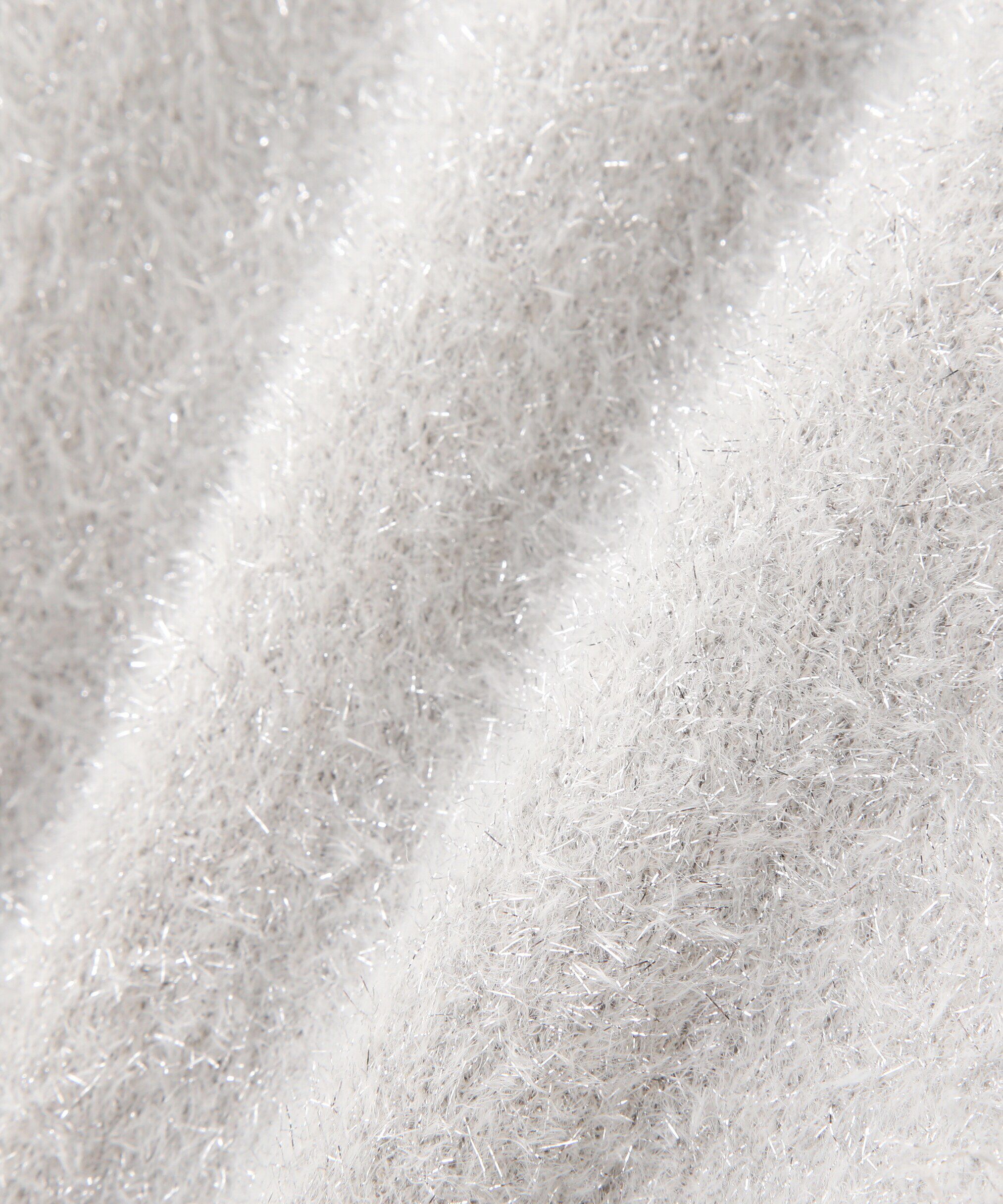  「グリッターラメジップカーディガン　24AW」|ニット・セーター|