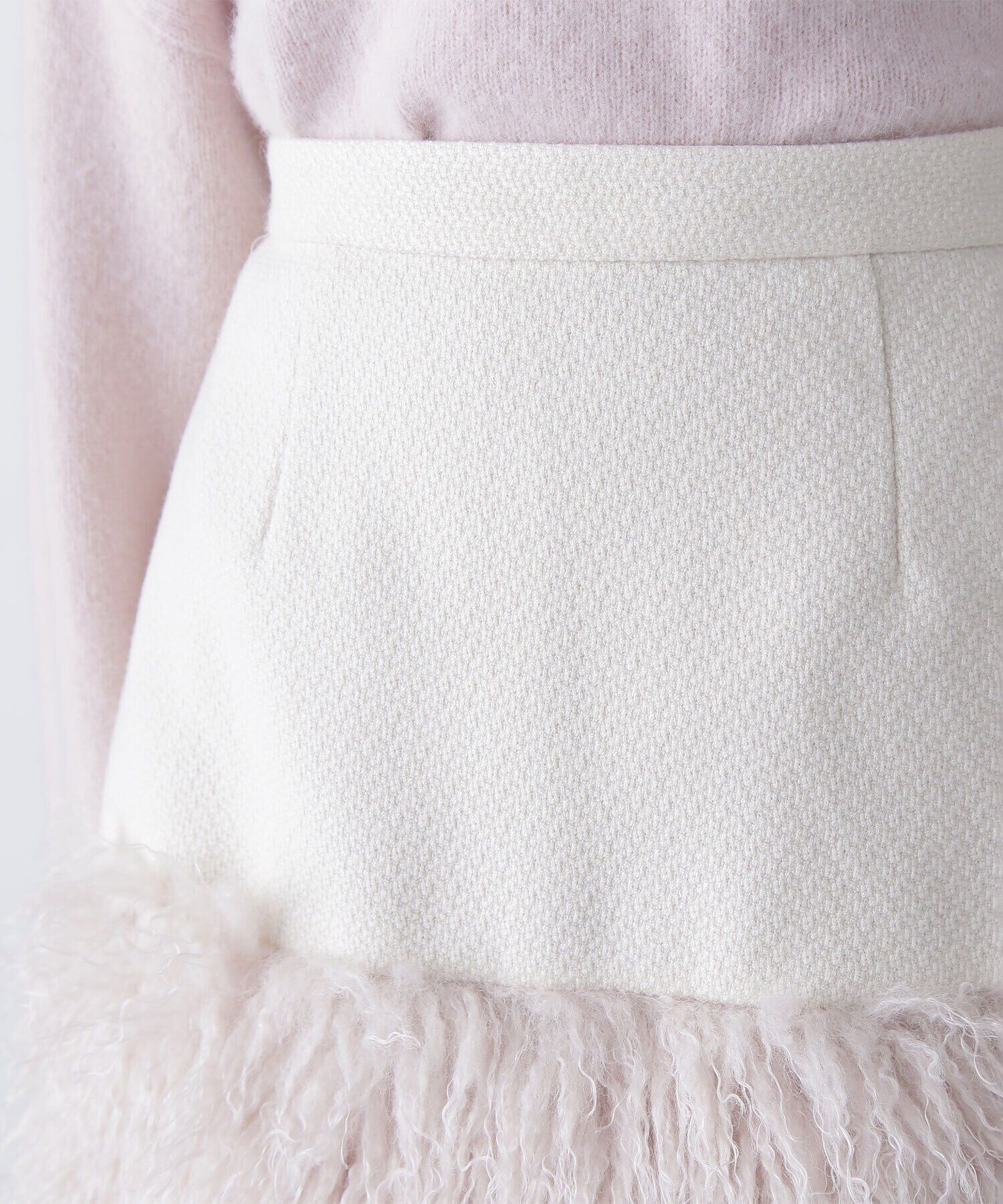  「シャギーミニスカート」|スカート|