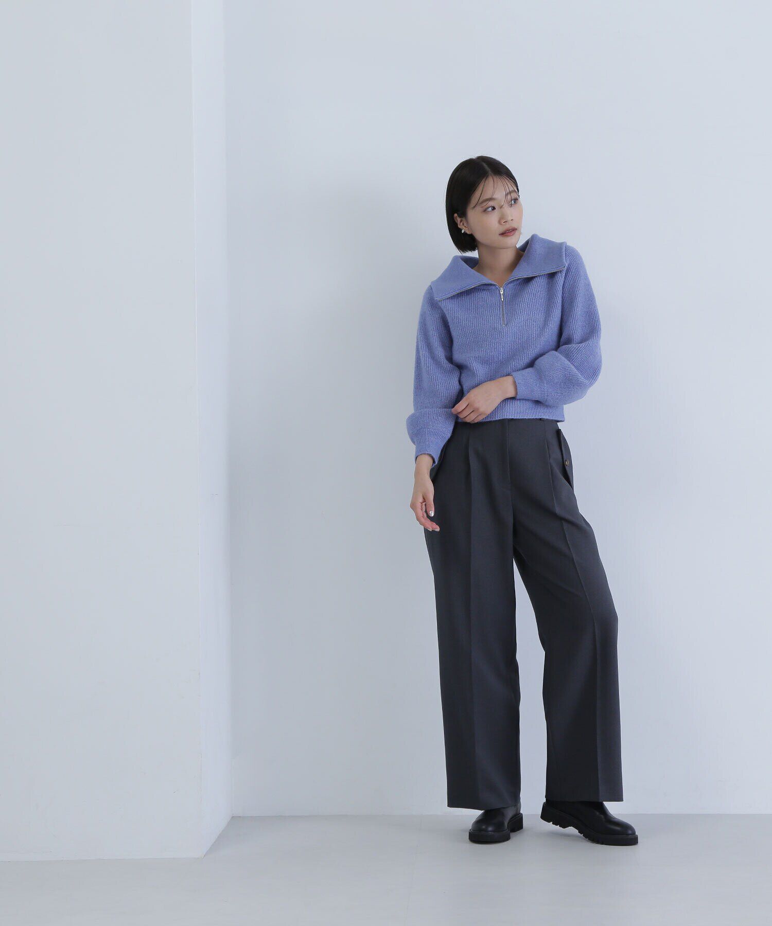  「ポケットタックワイドパンツ」|その他|