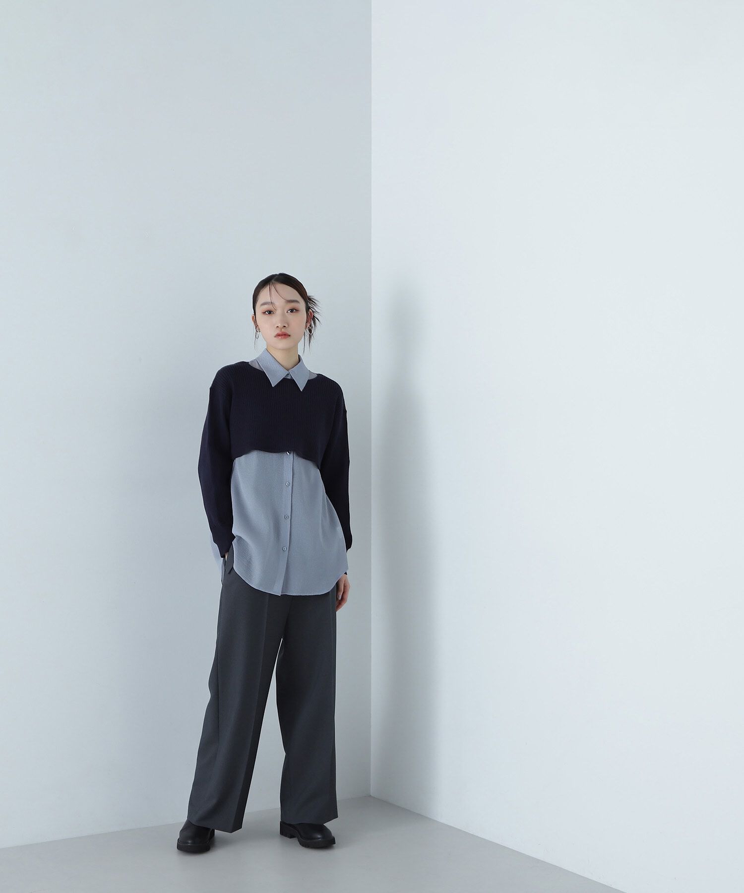  「ポケットタックワイドパンツ」|その他|