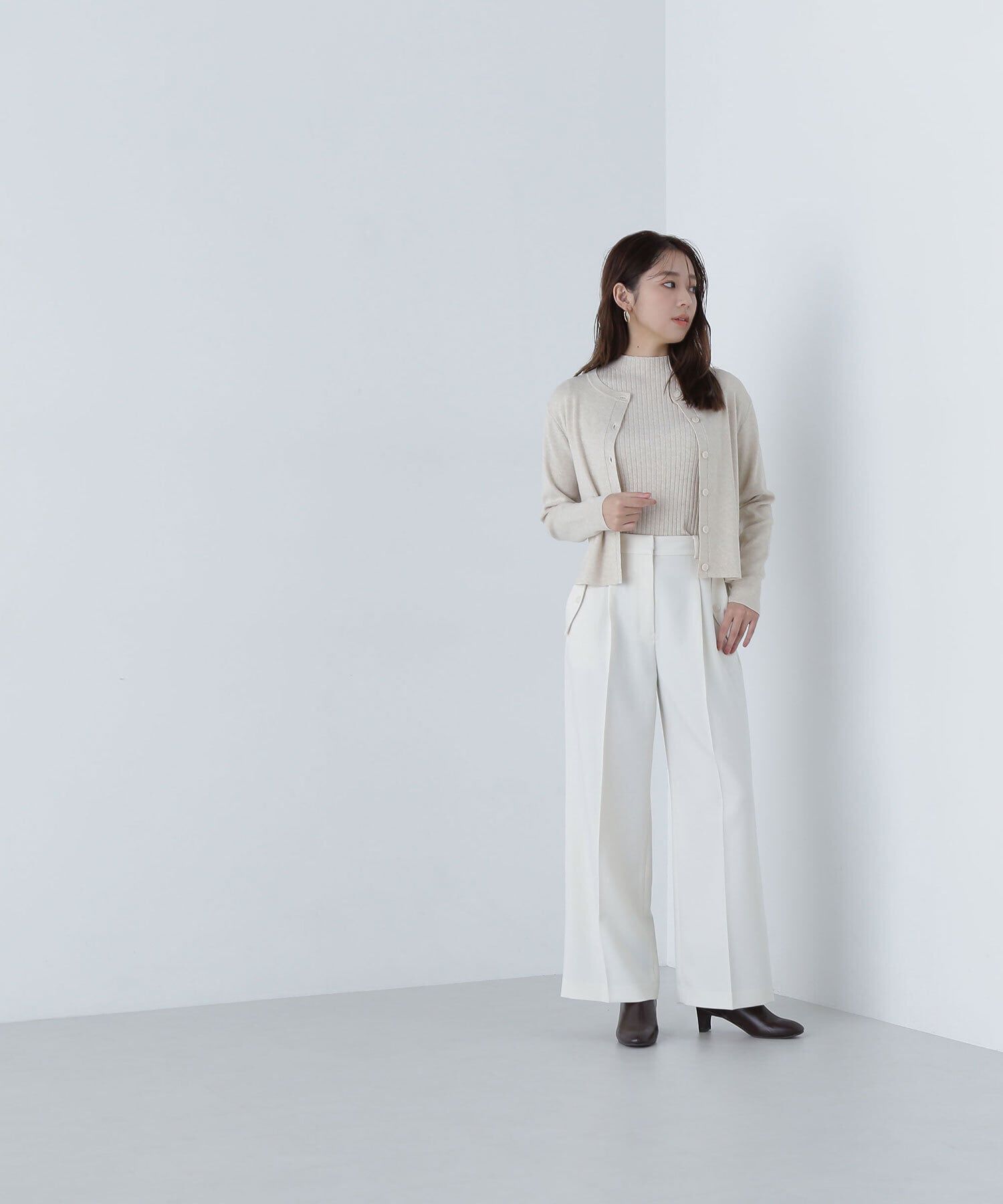  「ポケットタックワイドパンツ」|その他|