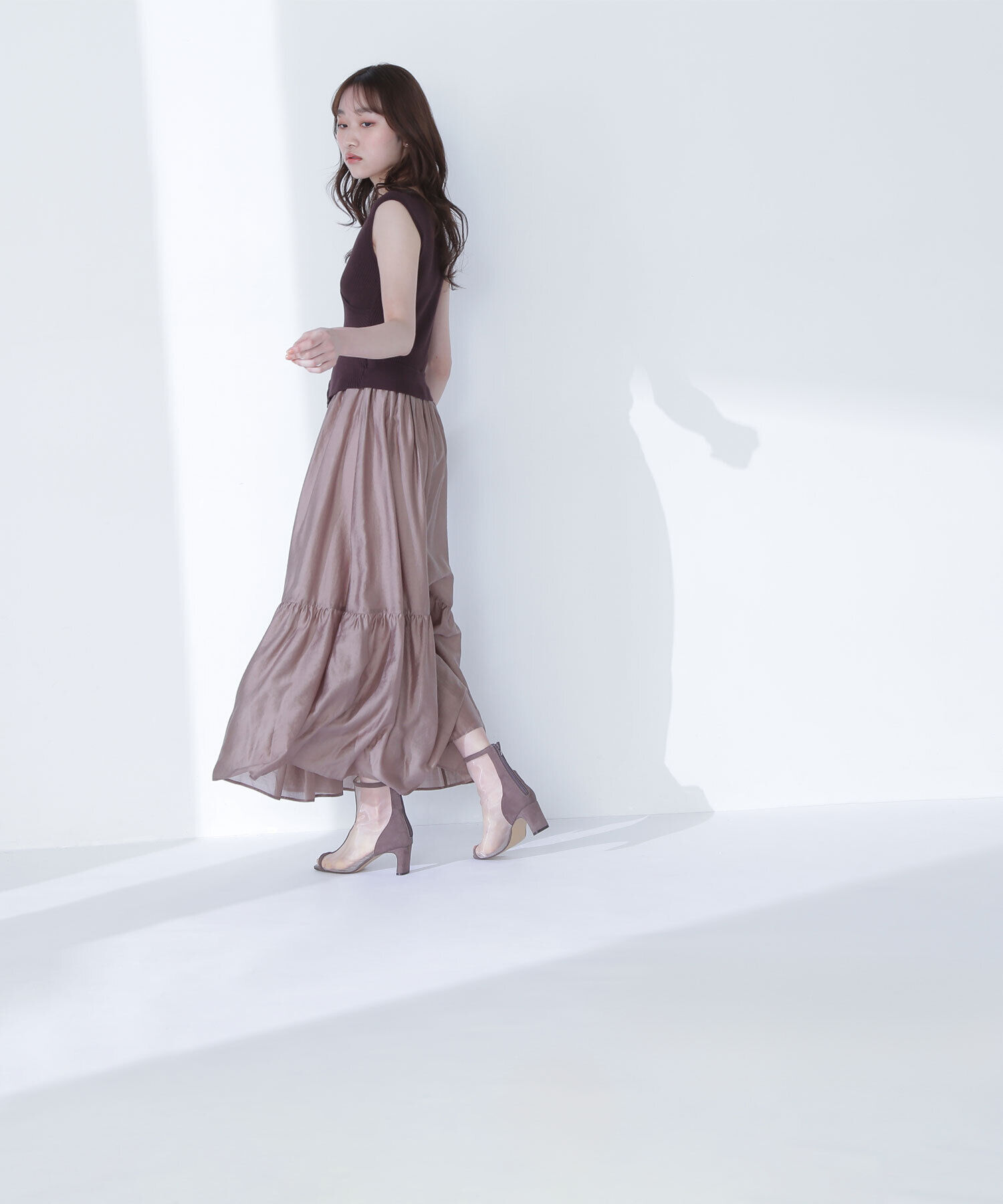  「カシュクールドッキングワンピース」|ワンピース|