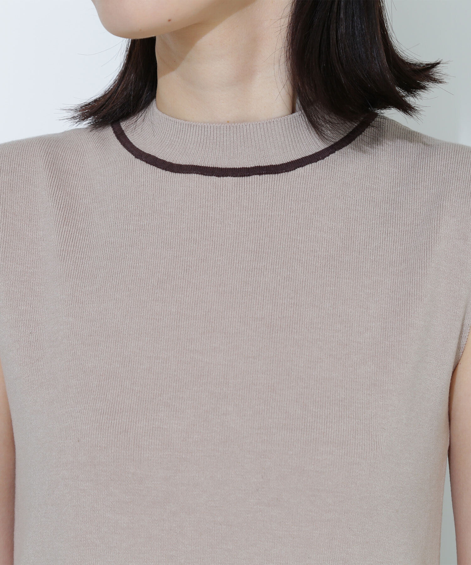  「タフタドッキングニットワンピース」|ワンピース|