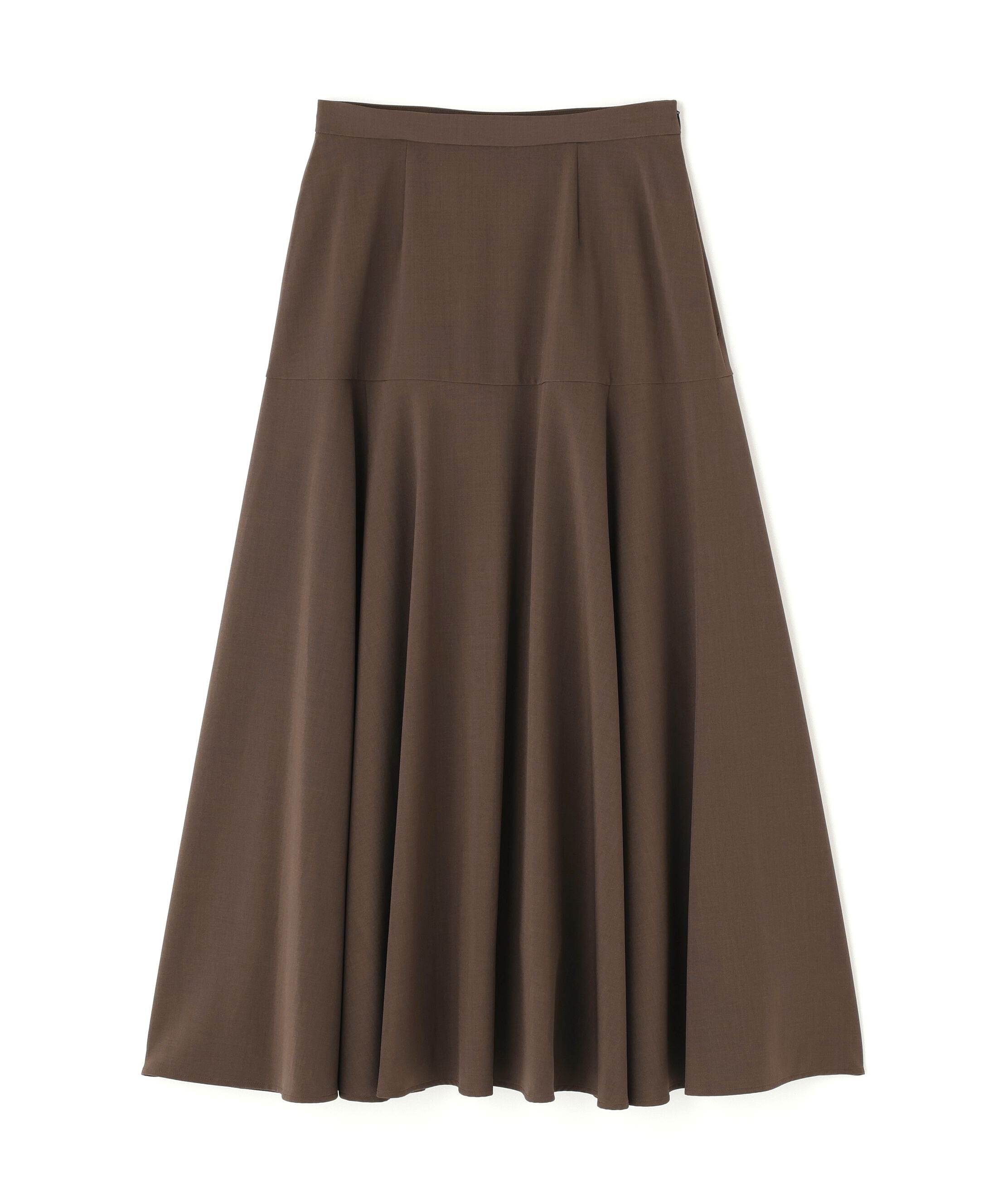  「切替フレアマキシスカート」|スカート|