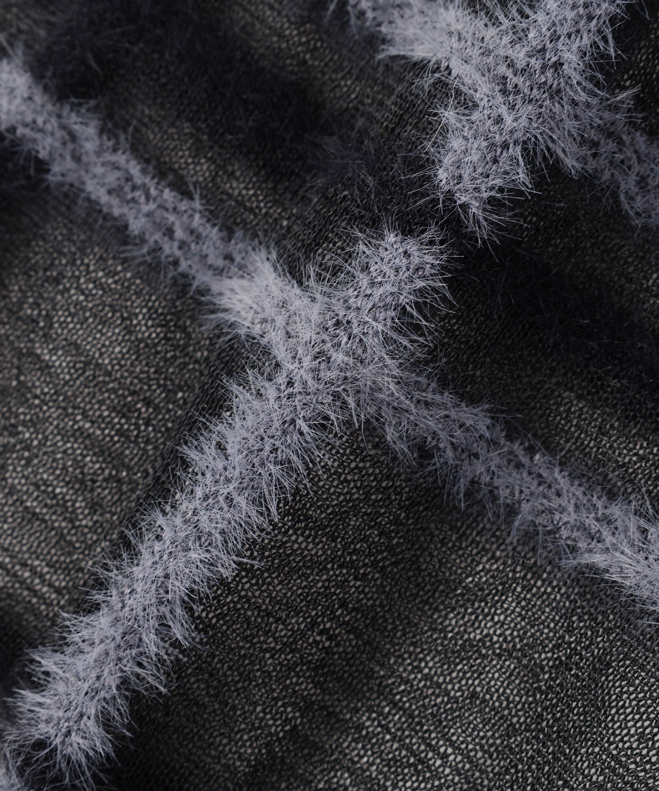  「シアーチェックスリーブニット」|ニット・セーター|