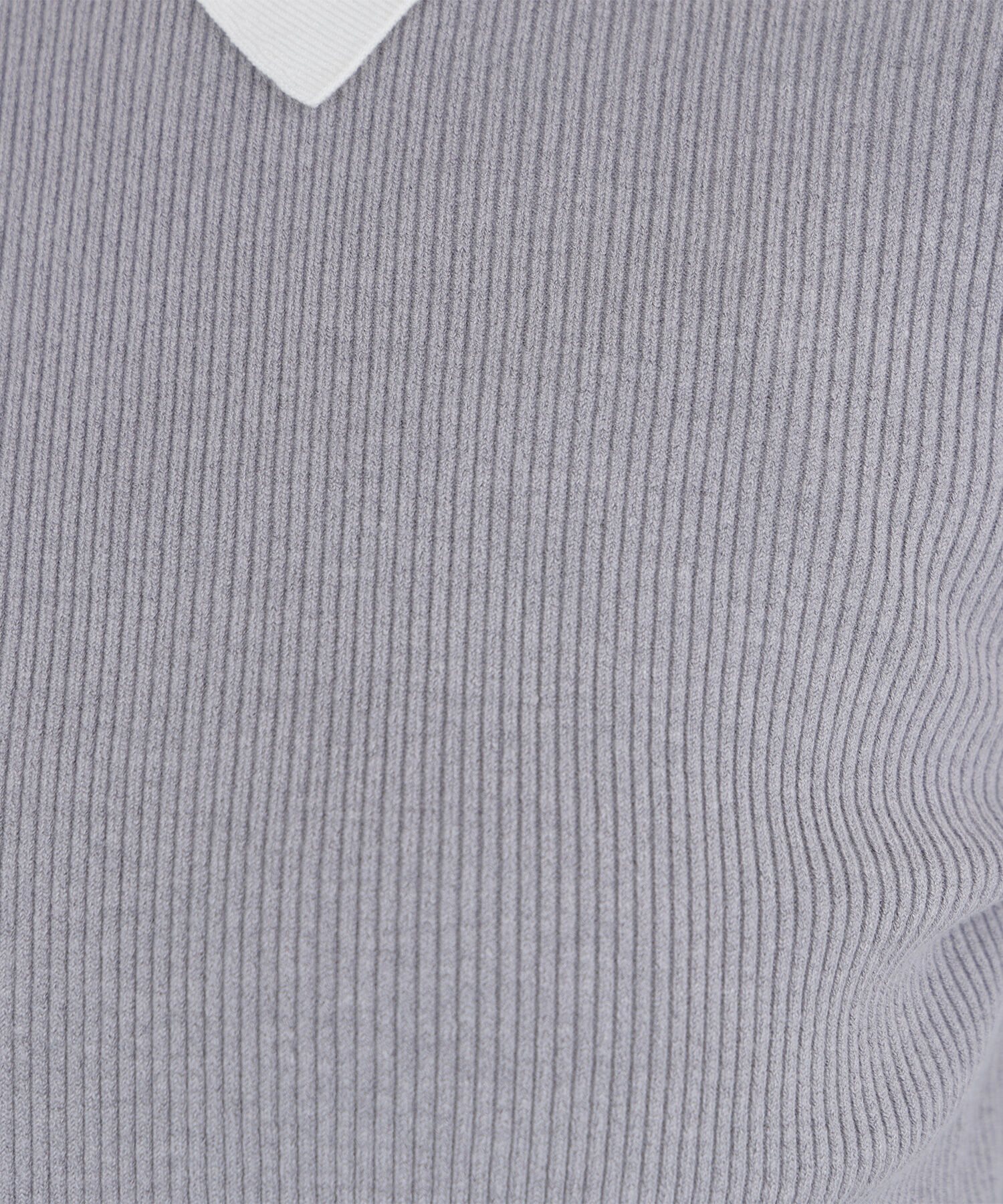  「襟付リブベーシックニット」|ニット・セーター|