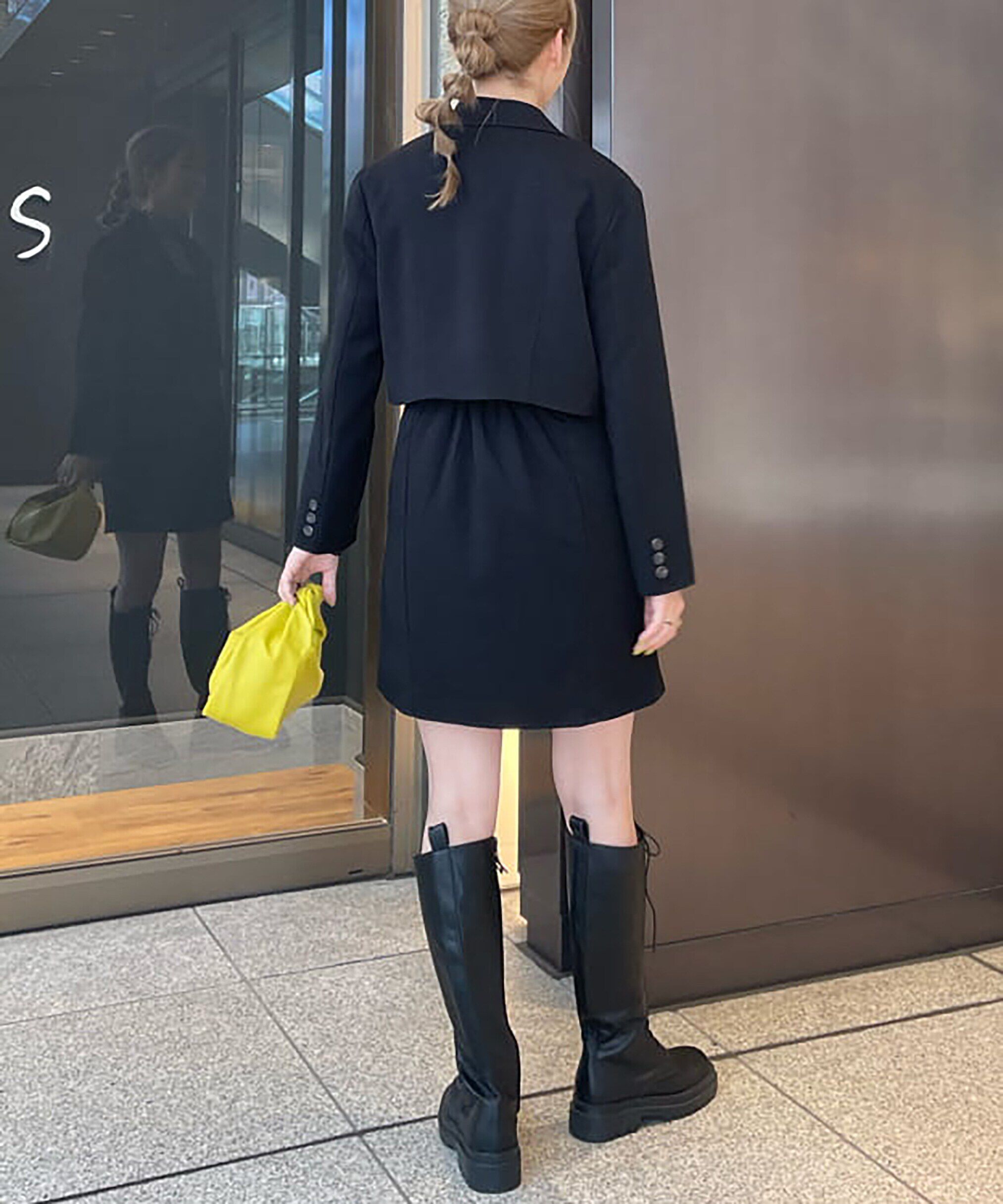  「Aラインミニキャミワンピース」|ワンピース|