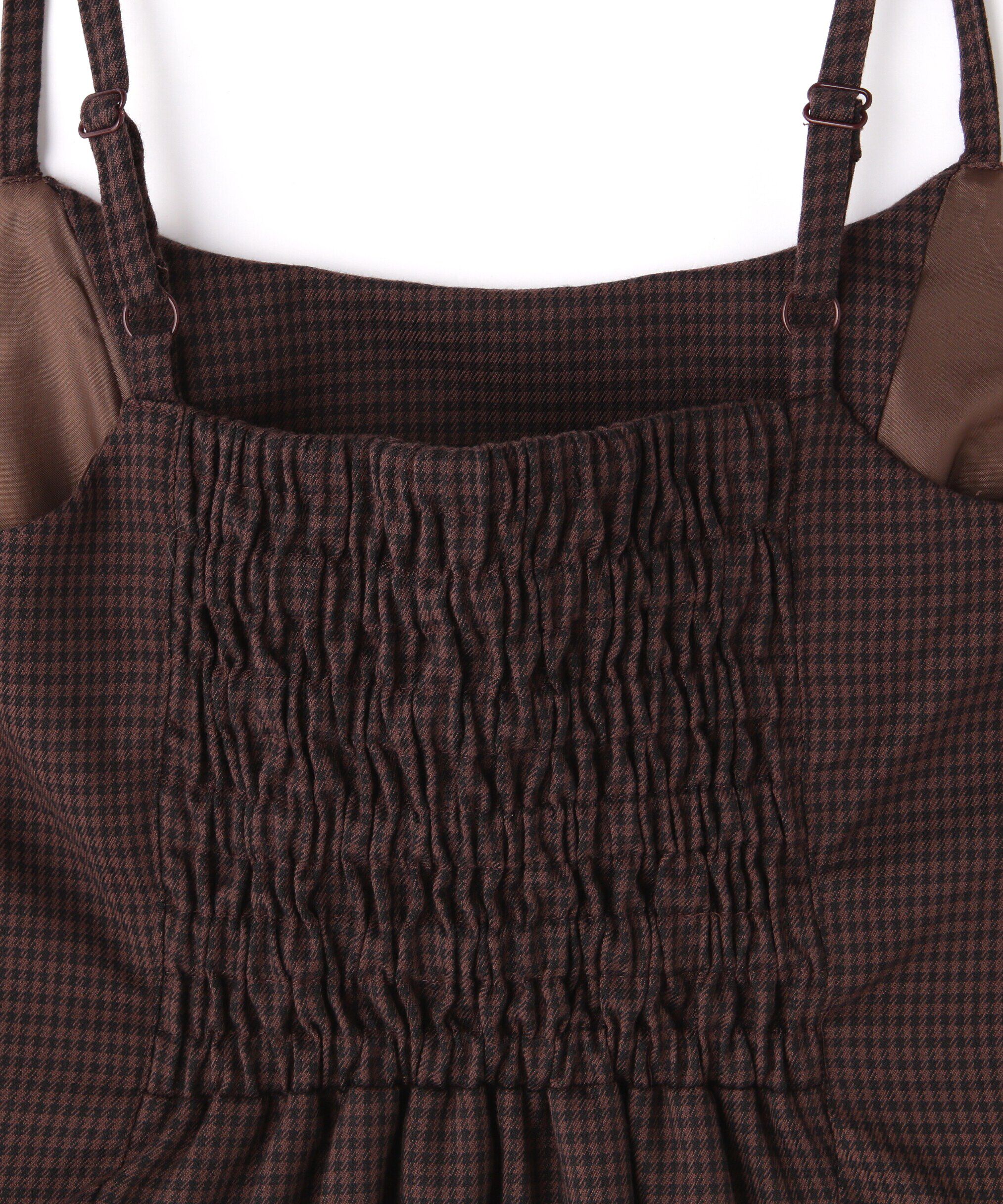  「Aラインミニキャミワンピース」|ワンピース|