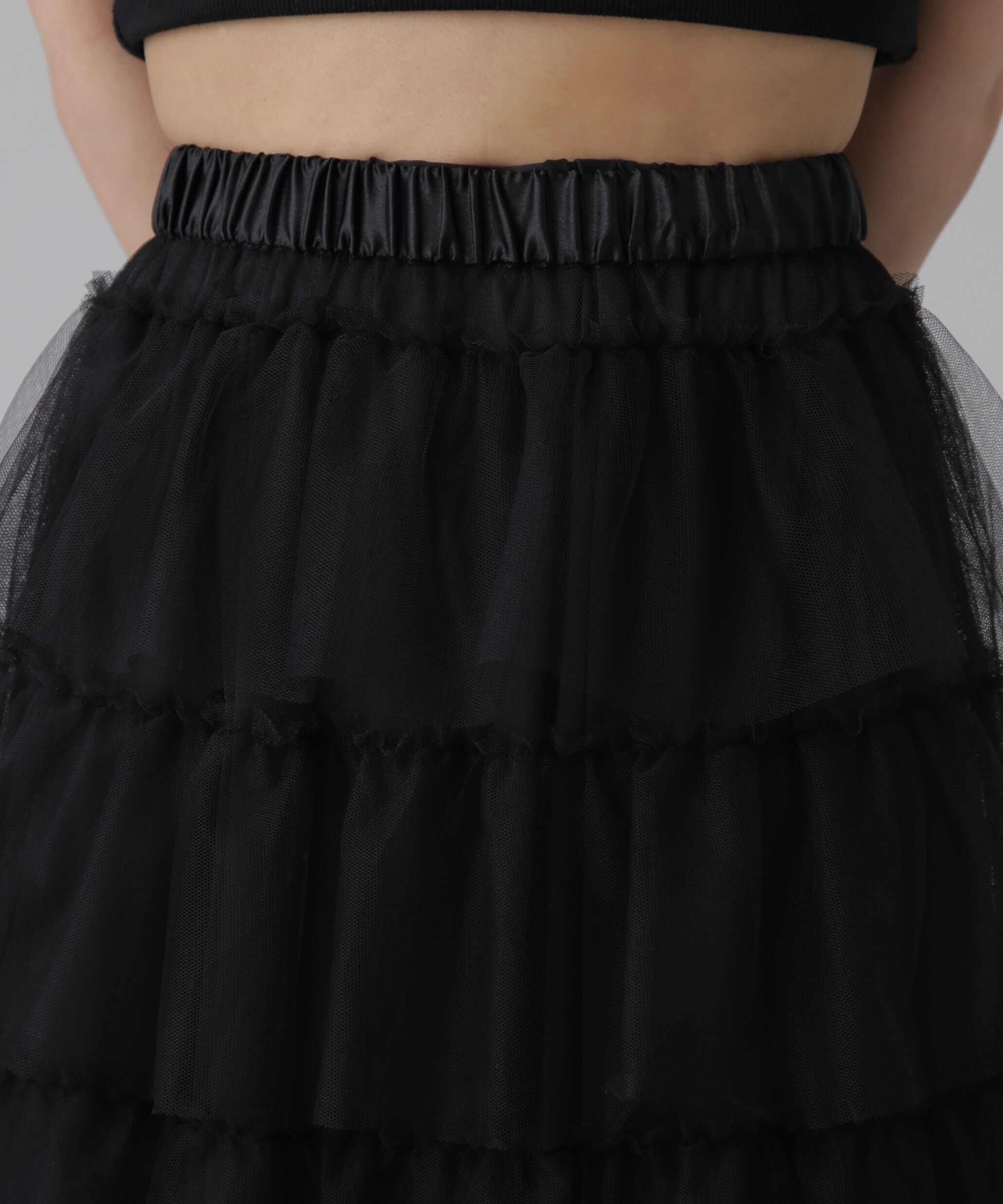  「チュールティアードスカート」|スカート|