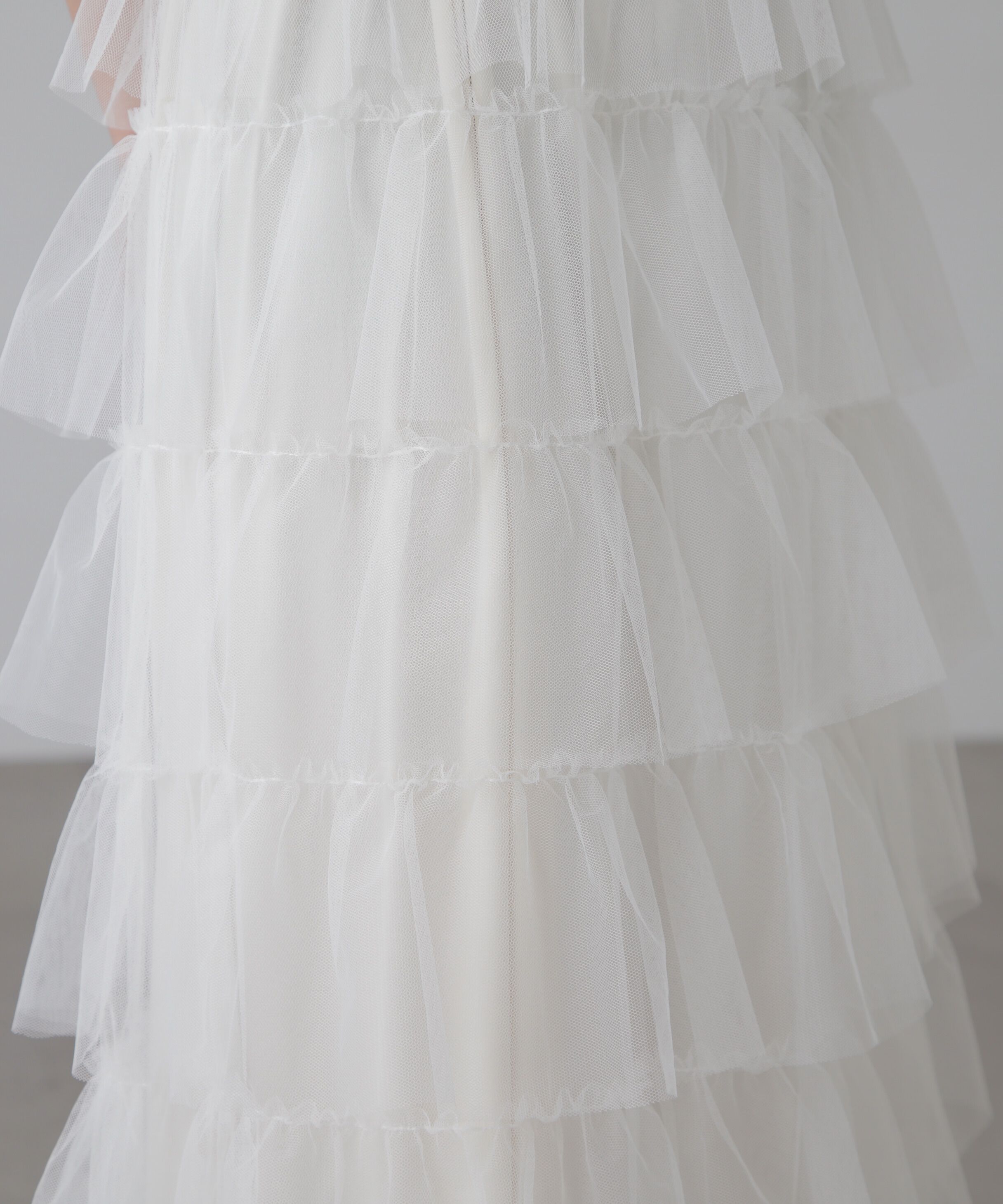  「チュールティアードスカート」|スカート|