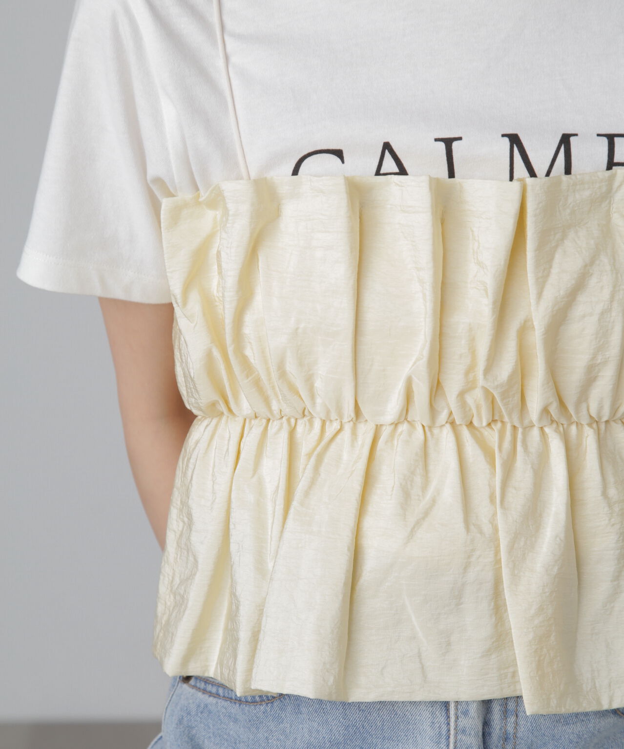  「シャイニーキャミソールビスチェ」|シャツ・ブラウス|