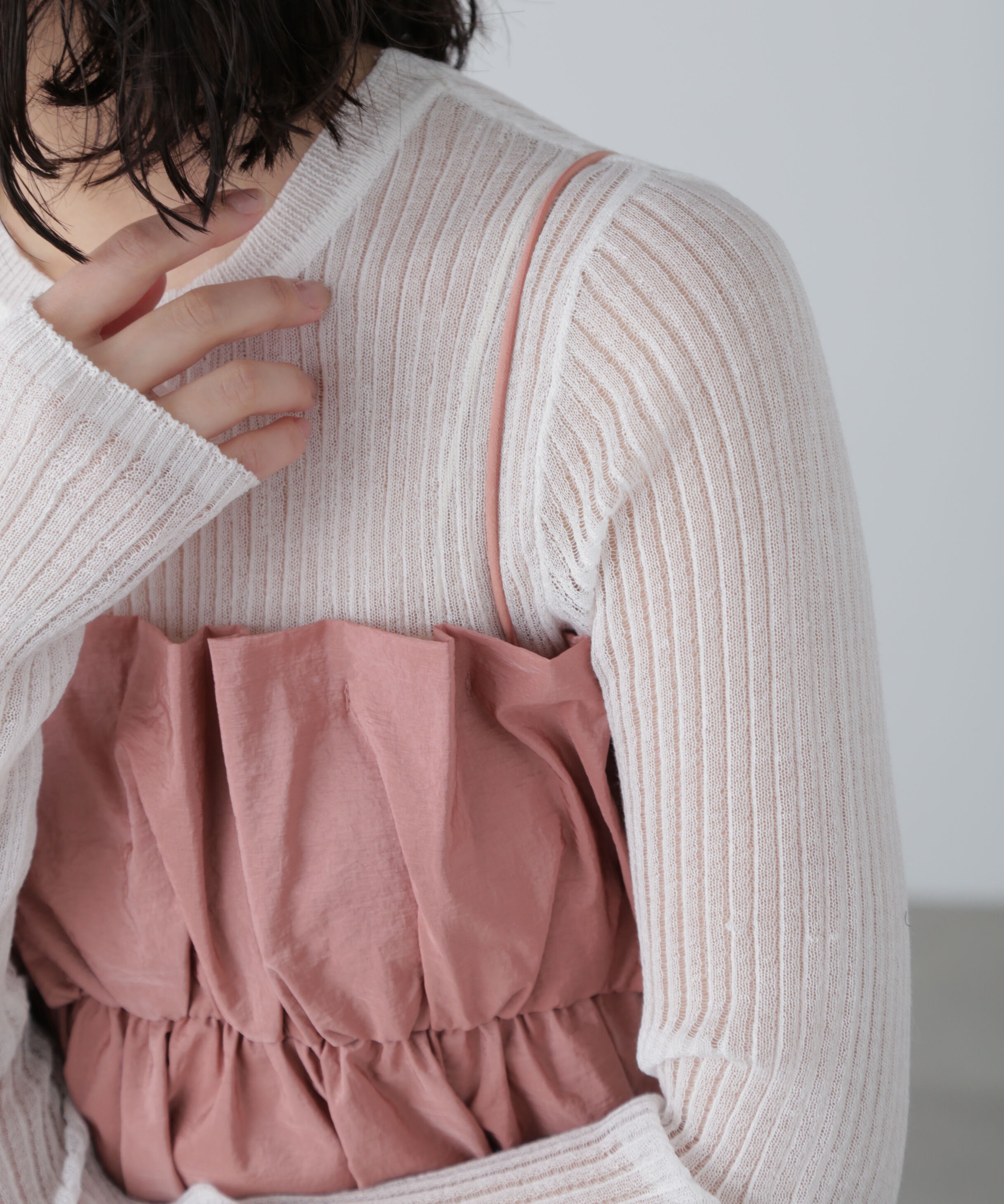  「シャイニーキャミソールビスチェ」|シャツ・ブラウス|