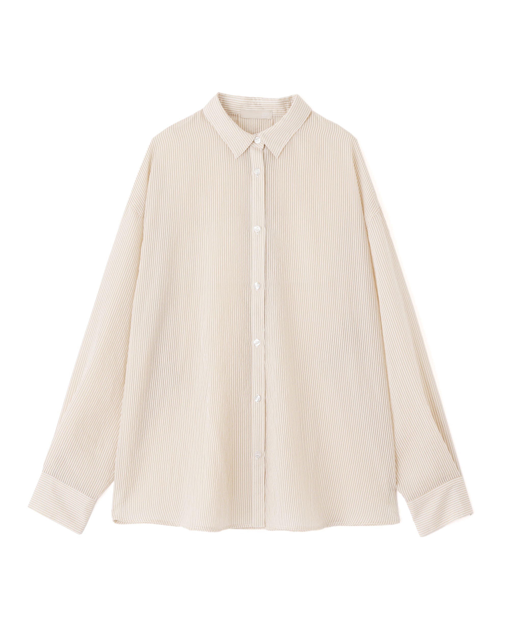  「シアーストライプオーバーシャツ」|シャツ・ブラウス|