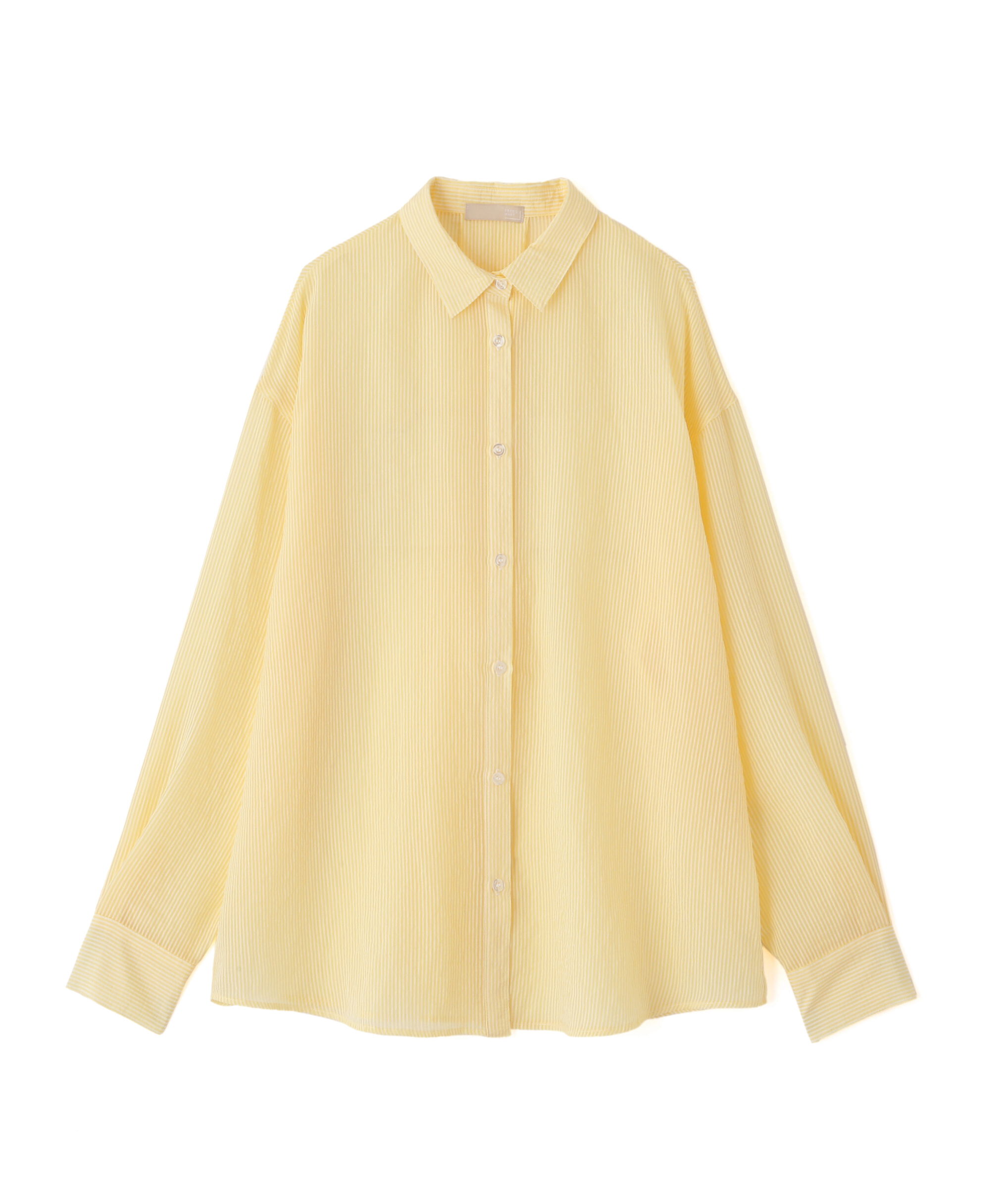  「シアーストライプオーバーシャツ」|シャツ・ブラウス|