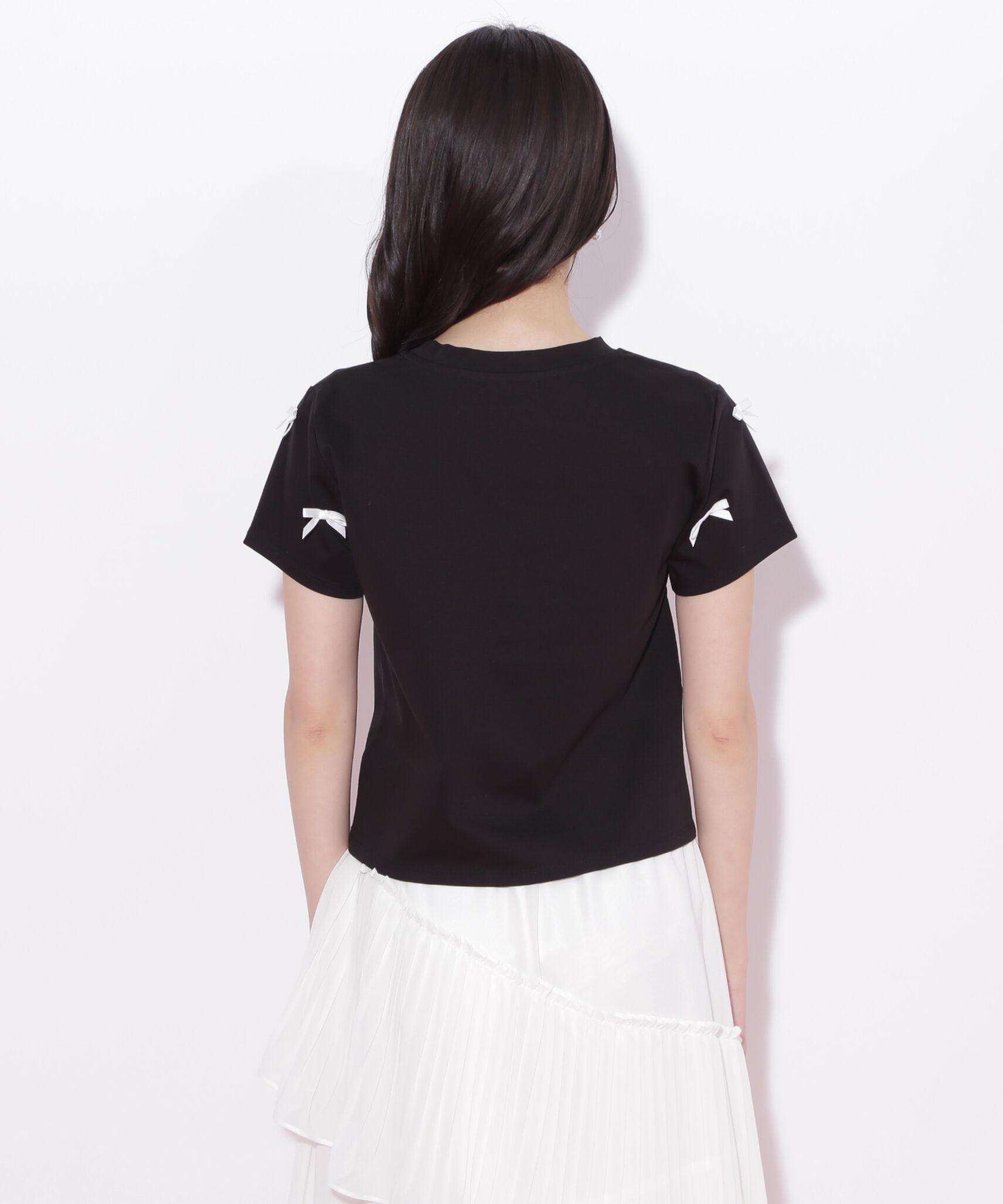  「ランダムリボンTシャツ」|Tシャツ・カットソー|