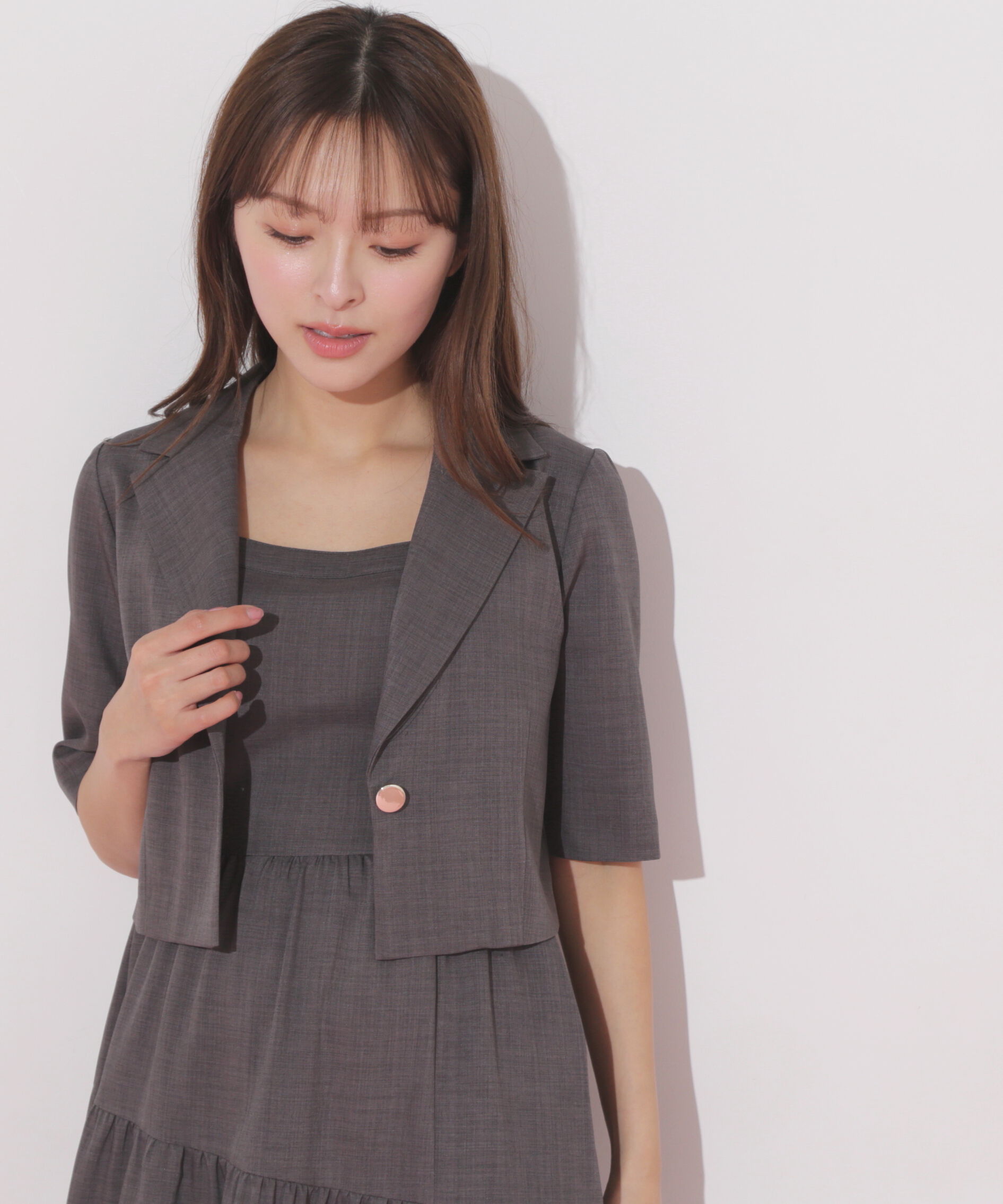  「ジャケットジャンスカセットアップ」|ワンピース|