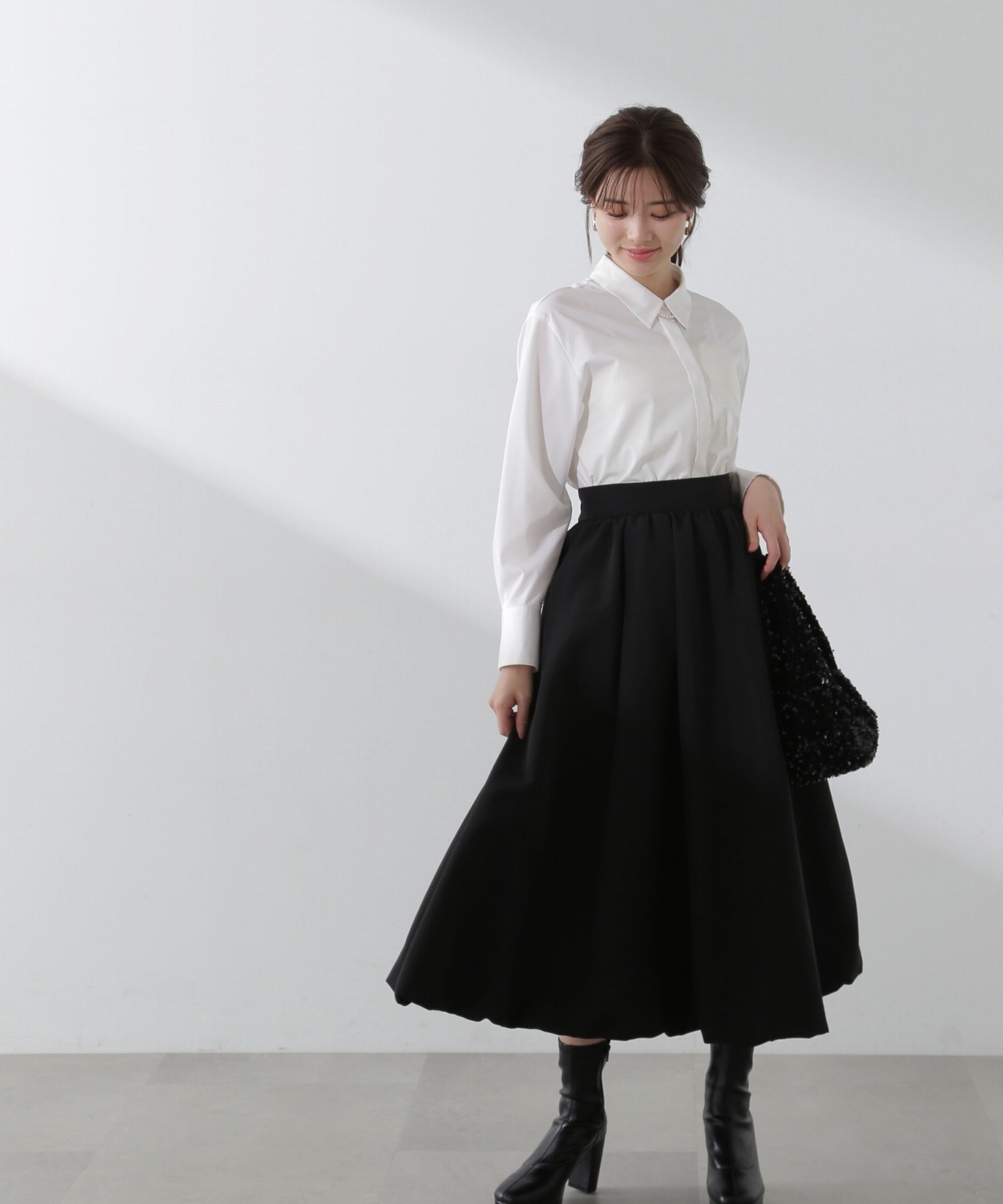 PROPORTION BODY DRESSING「バルーンフレアスカート」|スカート|