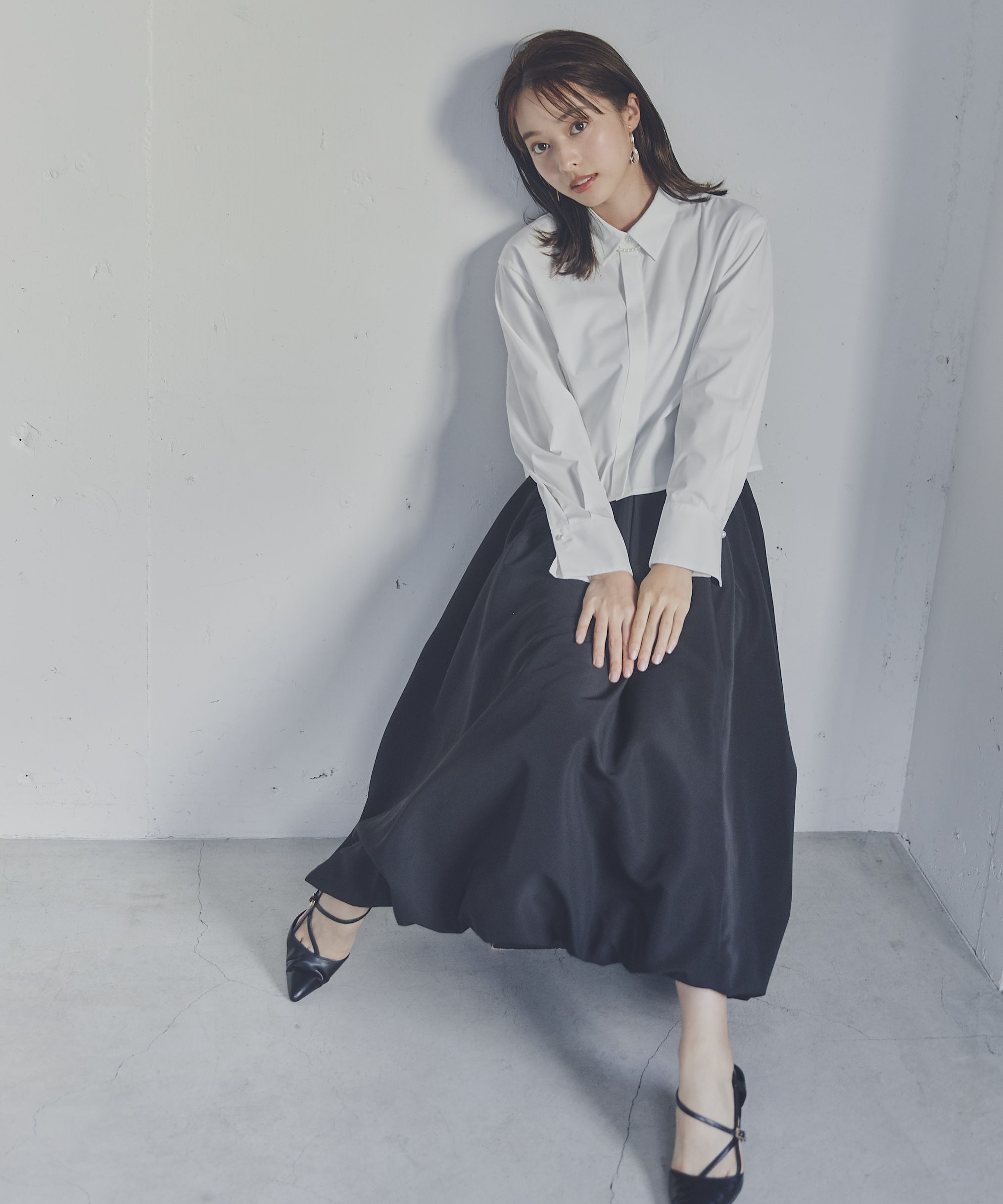 PROPORTION BODY DRESSING「バルーンフレアスカート」|スカート|