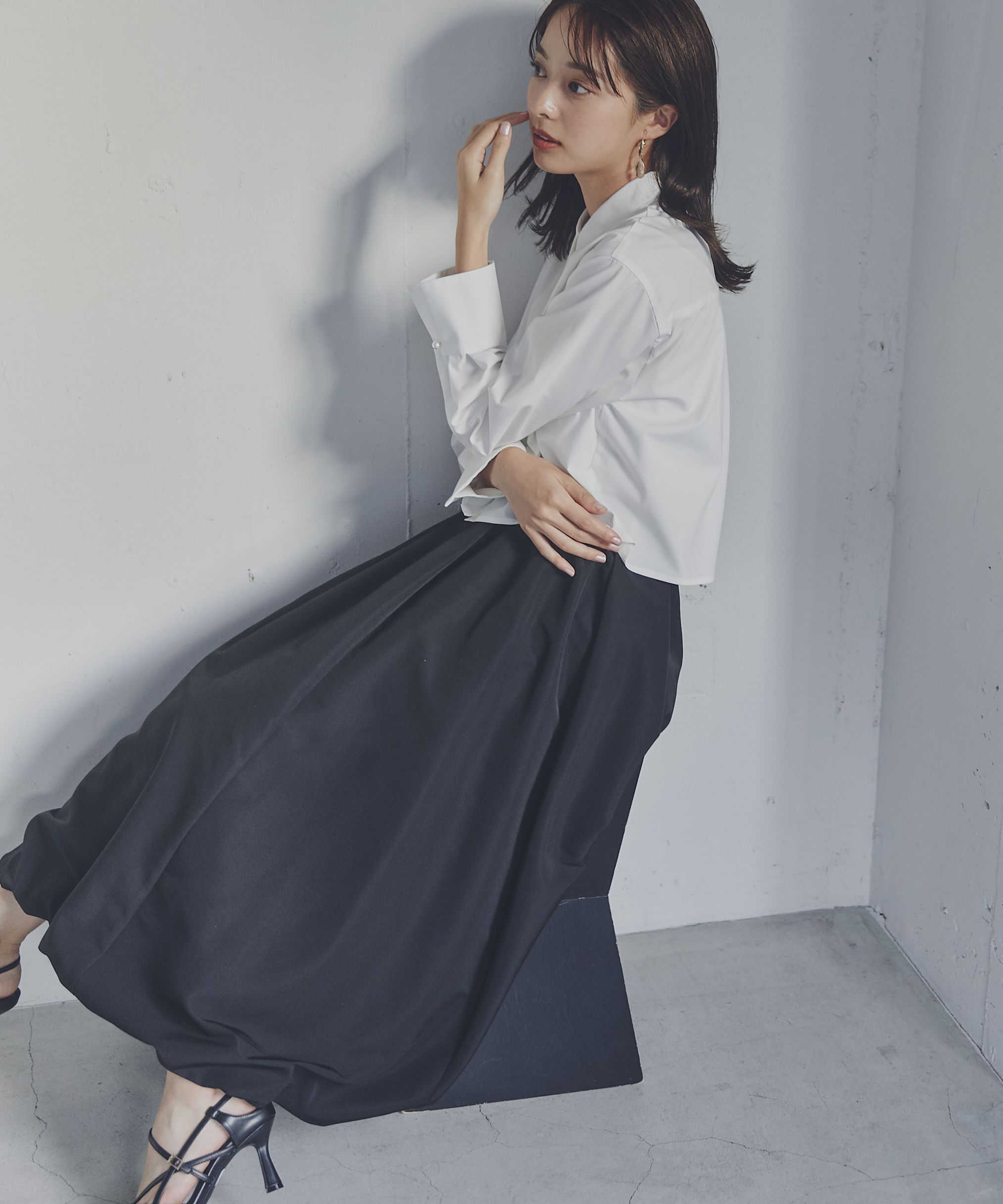 PROPORTION BODY DRESSING「バルーンフレアスカート」|スカート|