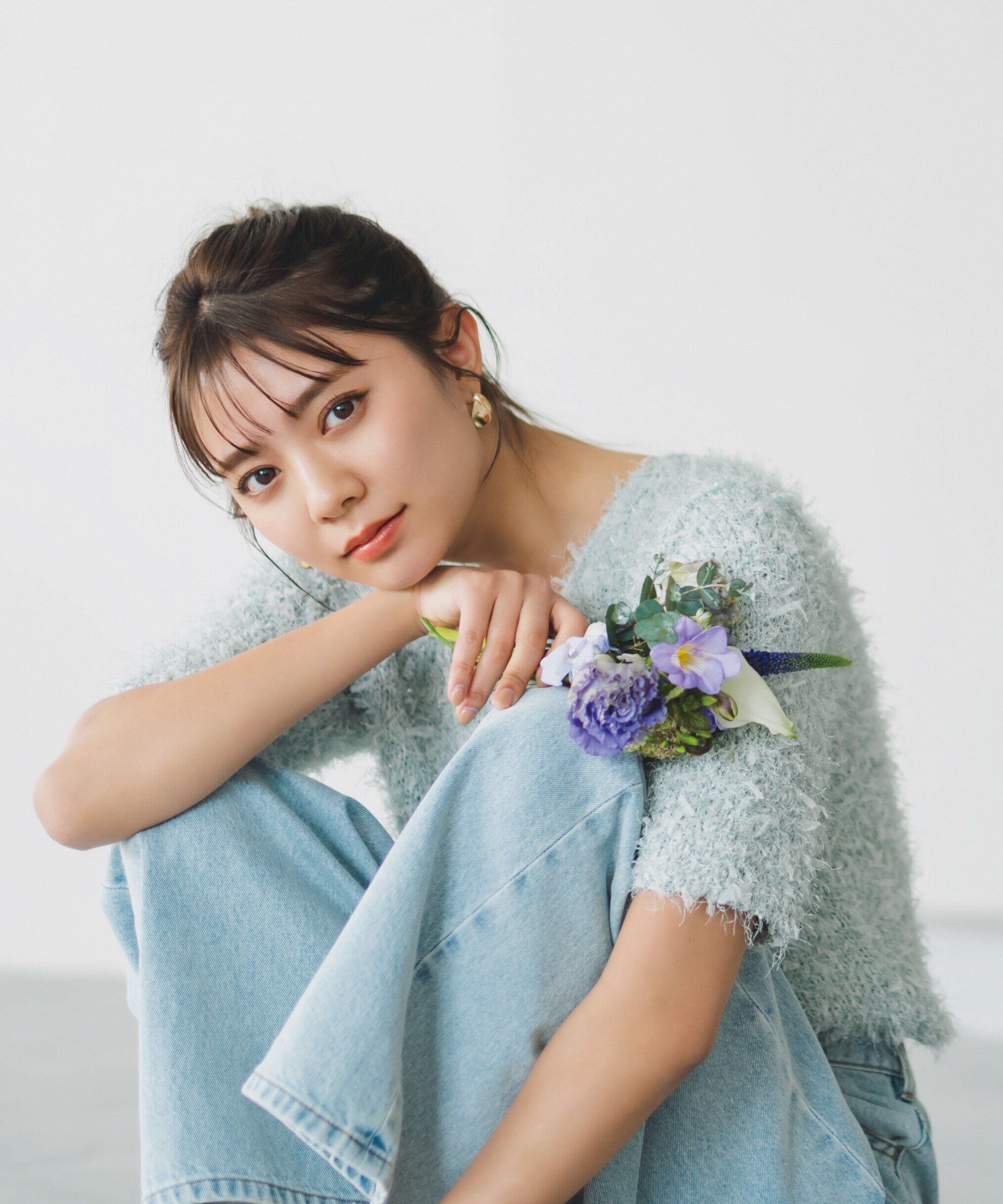 PROPORTION BODY DRESSING「ワイドデニムパンツ 新色カラー：ブルー」|その他|