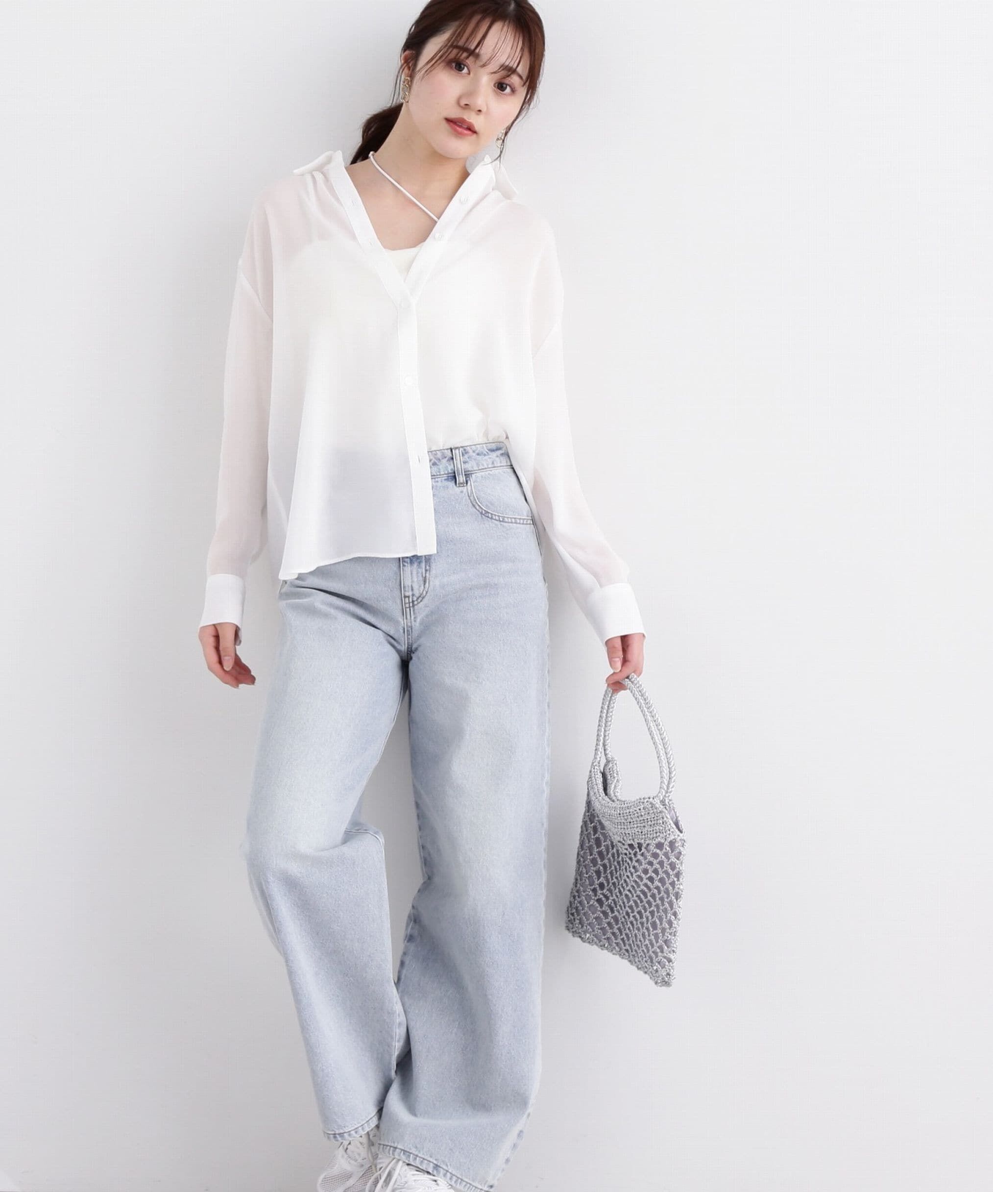 PROPORTION BODY DRESSING「ワイドデニムパンツ 新色カラー：ブルー」|その他|