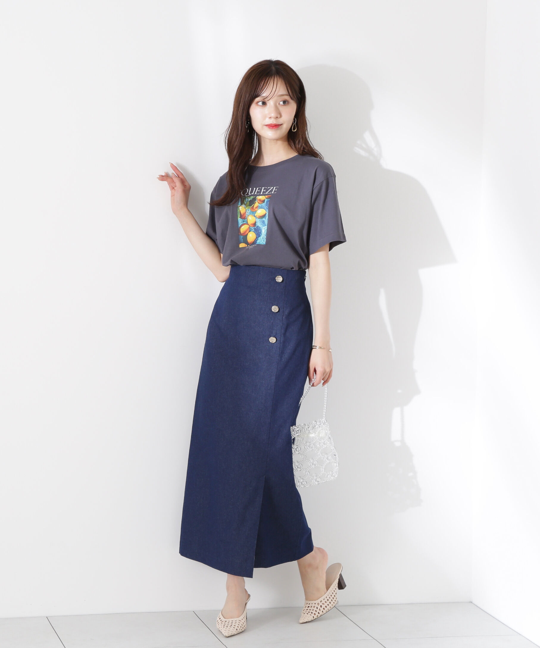 PROPORTION BODY DRESSING「プリントTシャツ」|Tシャツ・カットソー|