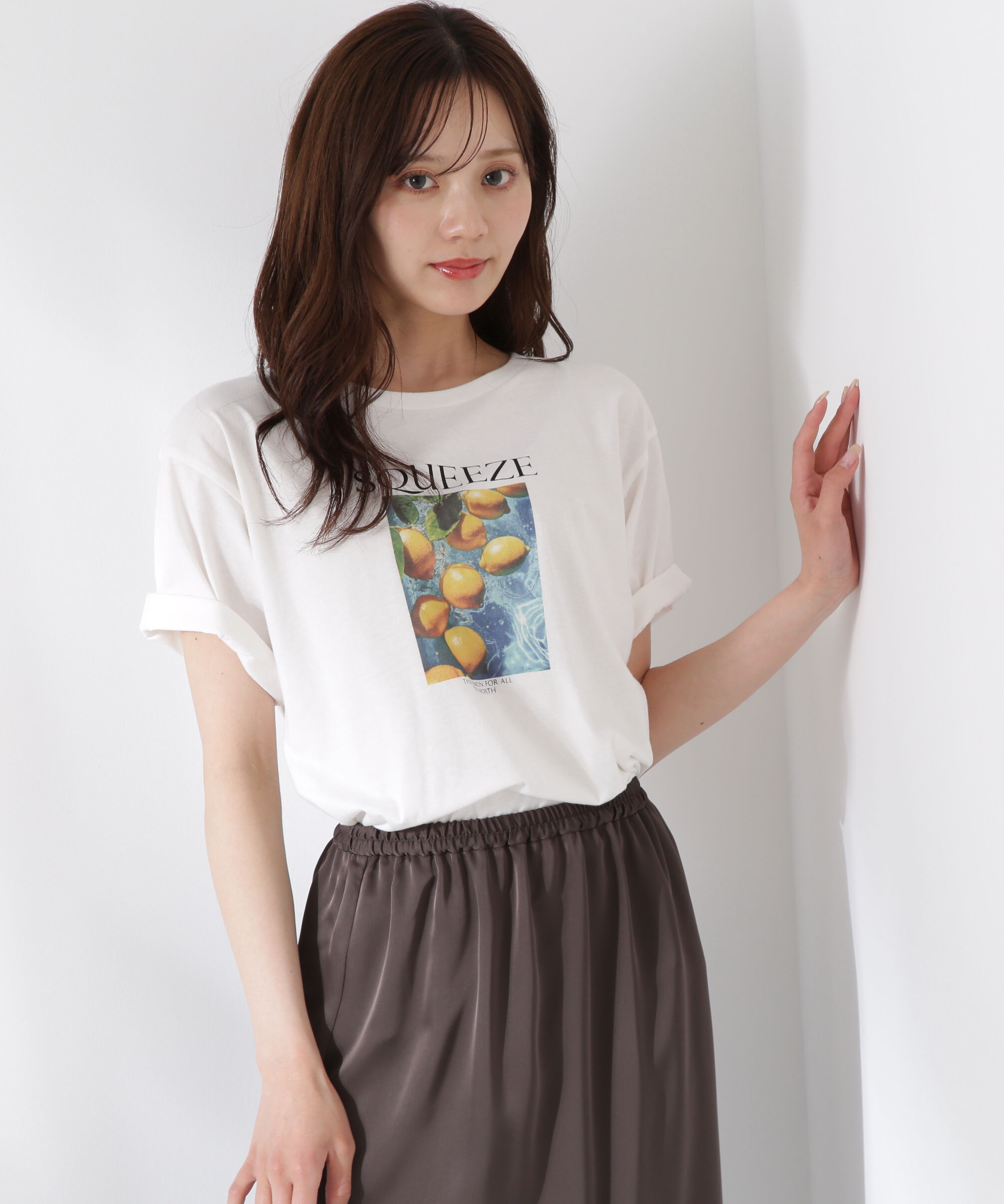 PROPORTION BODY DRESSING「プリントTシャツ」|Tシャツ・カットソー|