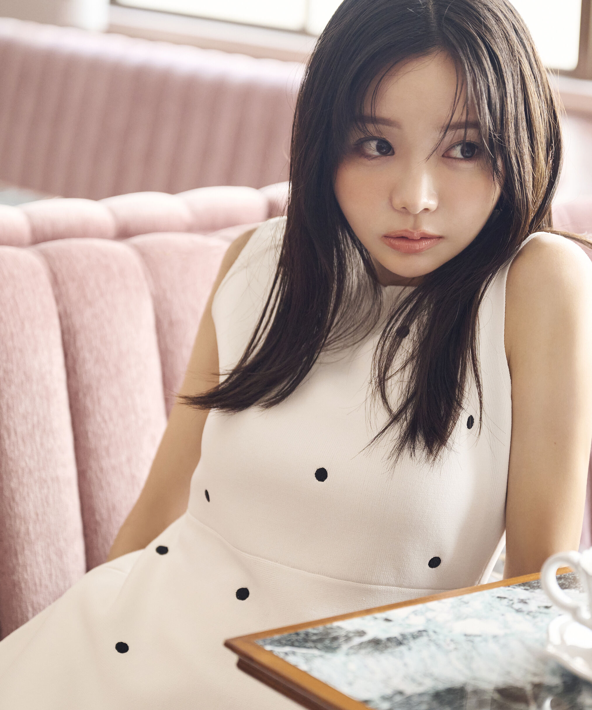 PROPORTION BODY DRESSING「ドット刺繍ニットセットアップ」|ワンピース|