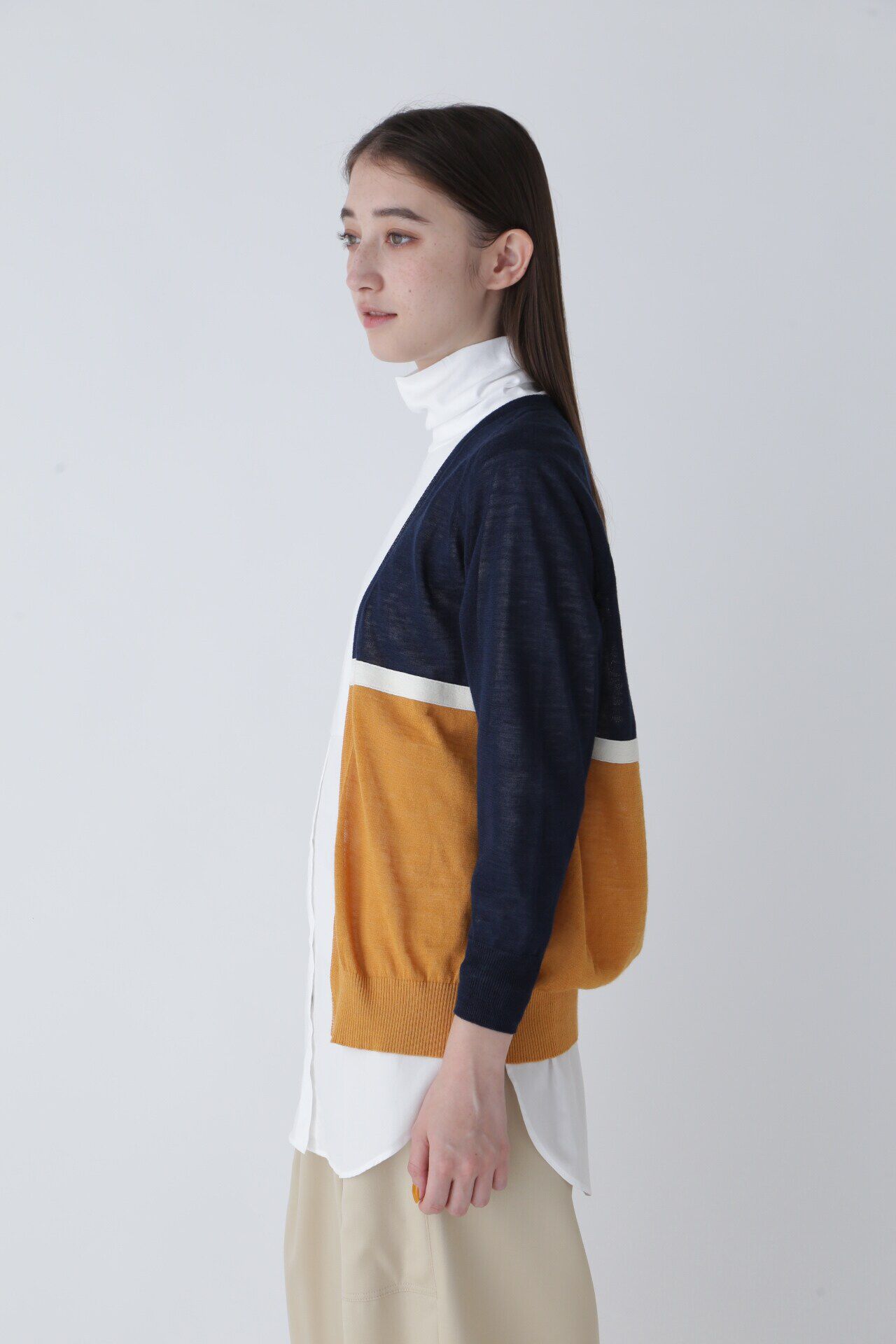  「アップサイクルニットニュアンスカーディガン」|ニット・セーター|