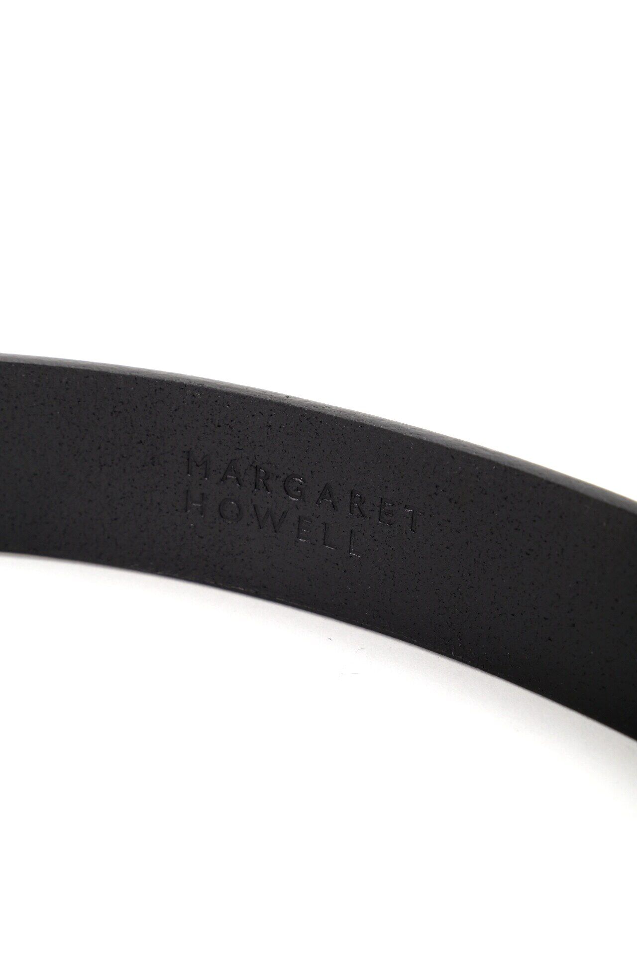 MARGARET HOWELL「OILED LEATHER LONG BELT」|ベルト|