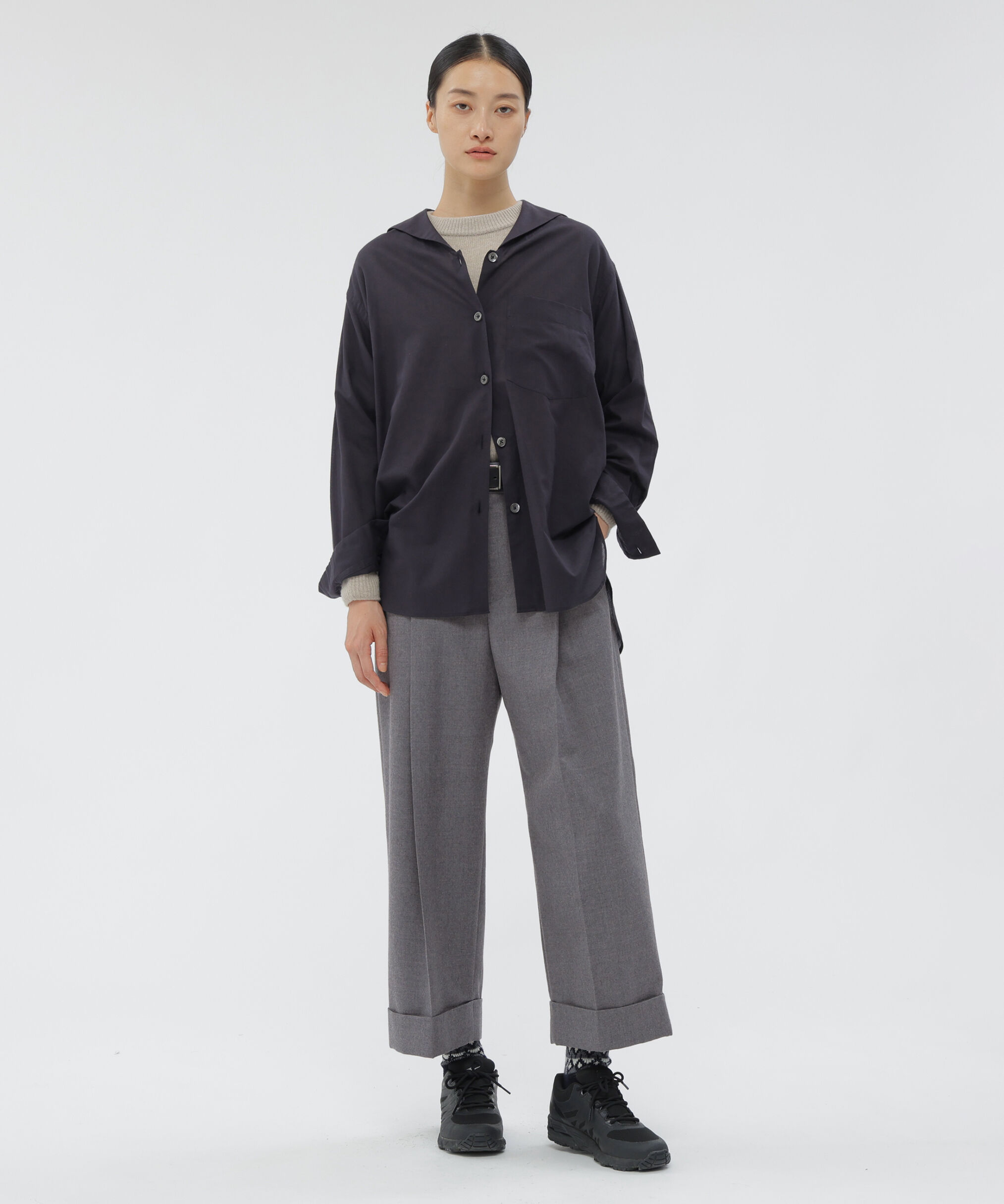  「SOFT COTTON CASHMERE SHIRT」|シャツ・ブラウス|