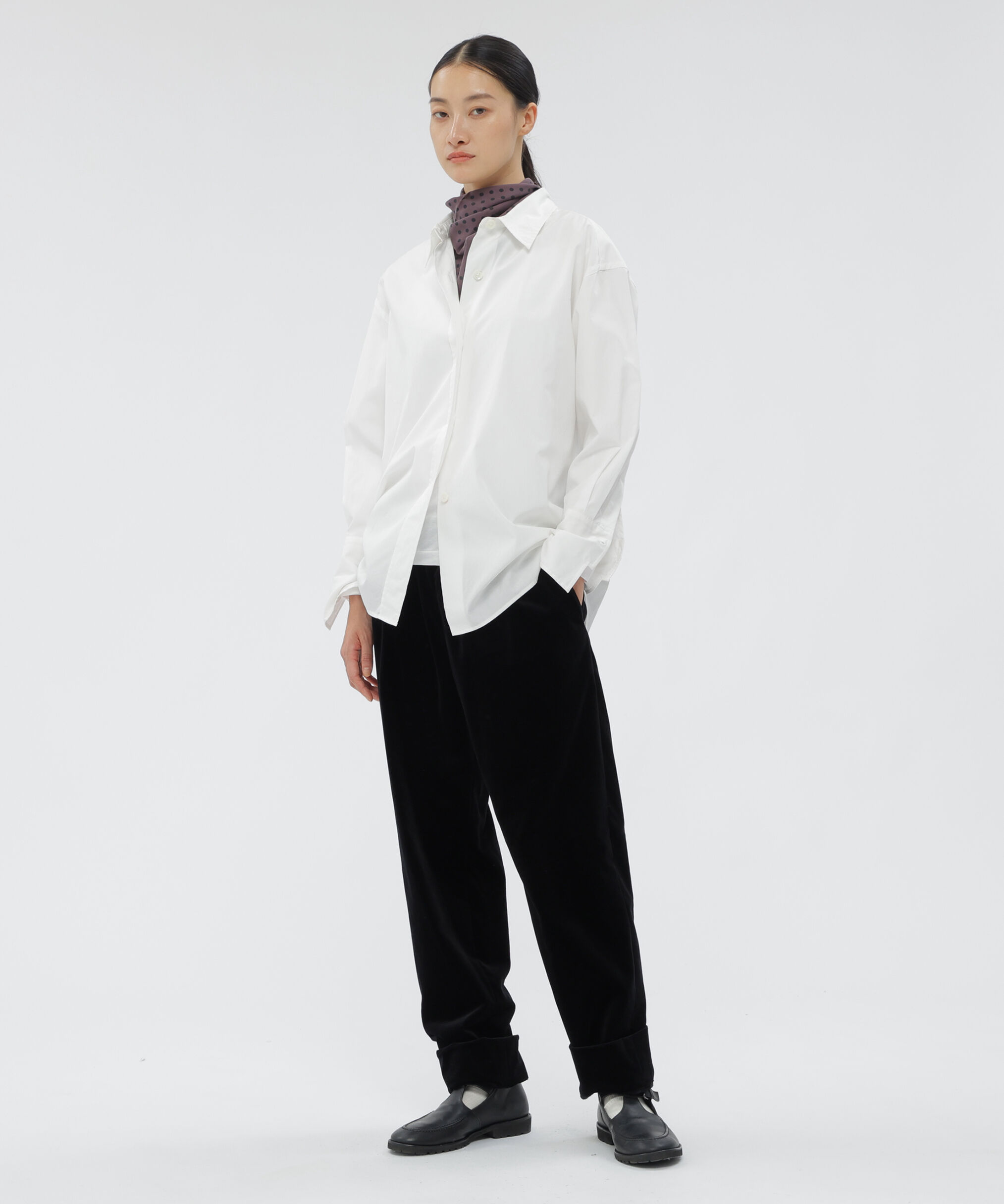  「PLAIN POPLIN SHIRT」|シャツ・ブラウス|