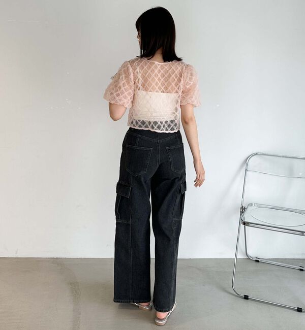 archives「チュールモチーフバルーンスリーブＴＯＰＳ」|シャツ・ブラウス|