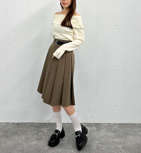 archives「オフショルプルオーバー」|ニット・セーター|