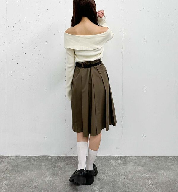 archives「オフショルプルオーバー」|ニット・セーター|