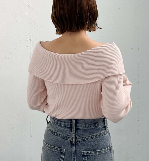 archives「オフショルプルオーバー」|ニット・セーター|