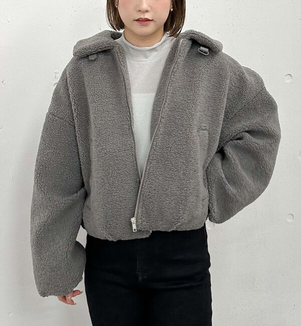 archives「ブークレーブルゾン」|テーラードジャケット|GRAY