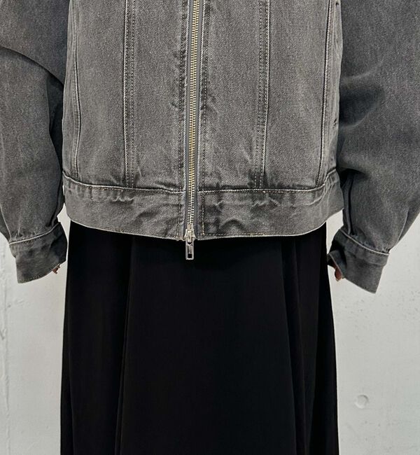 archives「デニムミドルブルゾン」|テーラードジャケット|