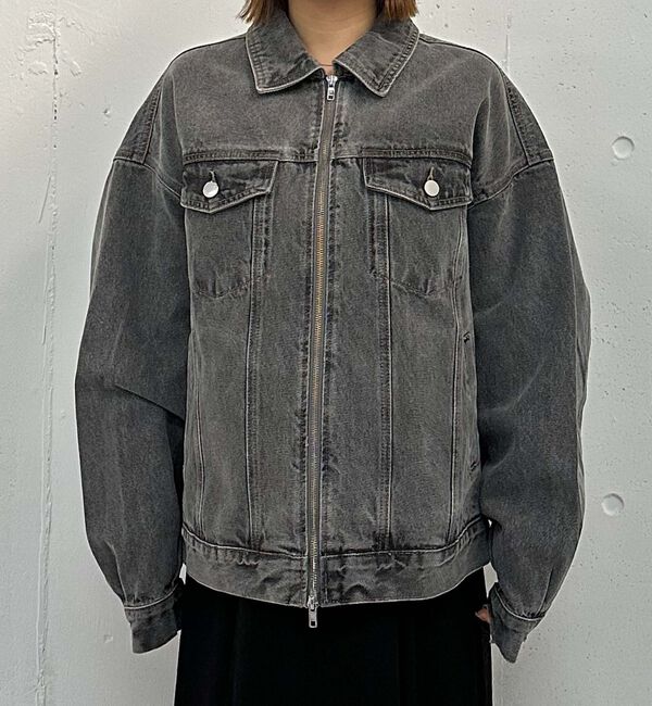 archives「デニムミドルブルゾン」|テーラードジャケット|