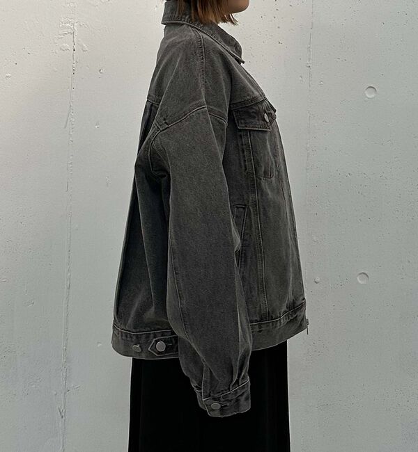 archives「デニムミドルブルゾン」|テーラードジャケット|