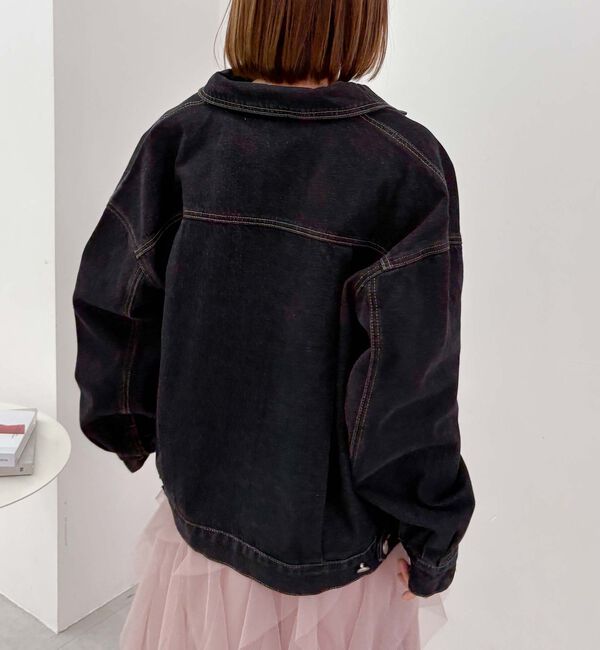 archives「デニムミドルブルゾン」|テーラードジャケット|