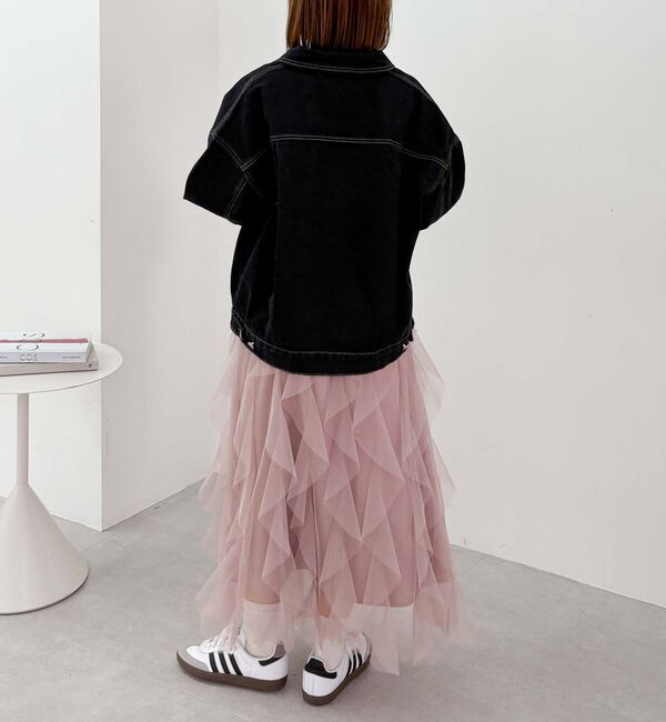 archives「デニムミドルブルゾン」|テーラードジャケット|