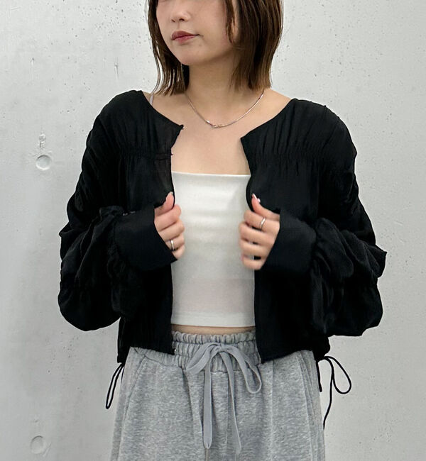 archives「ギャザーパフ２ｗａｙブラウス」|シャツ・ブラウス|