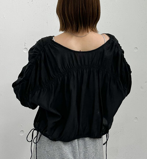 archives「ギャザーパフ２ｗａｙブラウス」|シャツ・ブラウス|