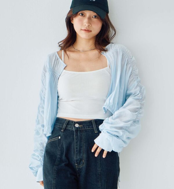 archives「ギャザーパフ２ｗａｙブラウス」|シャツ・ブラウス|