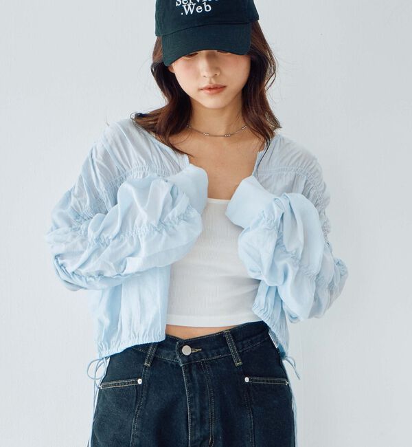 archives「ギャザーパフ２ｗａｙブラウス」|シャツ・ブラウス|