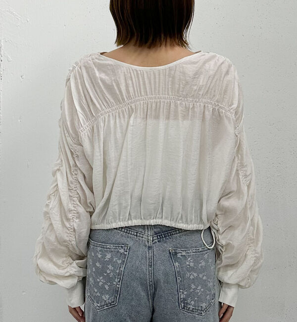 archives「ギャザーパフ２ｗａｙブラウス」|シャツ・ブラウス|