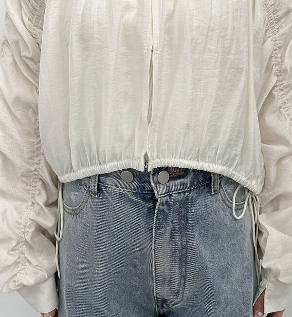 archives「ギャザーパフ２ｗａｙブラウス」|シャツ・ブラウス|